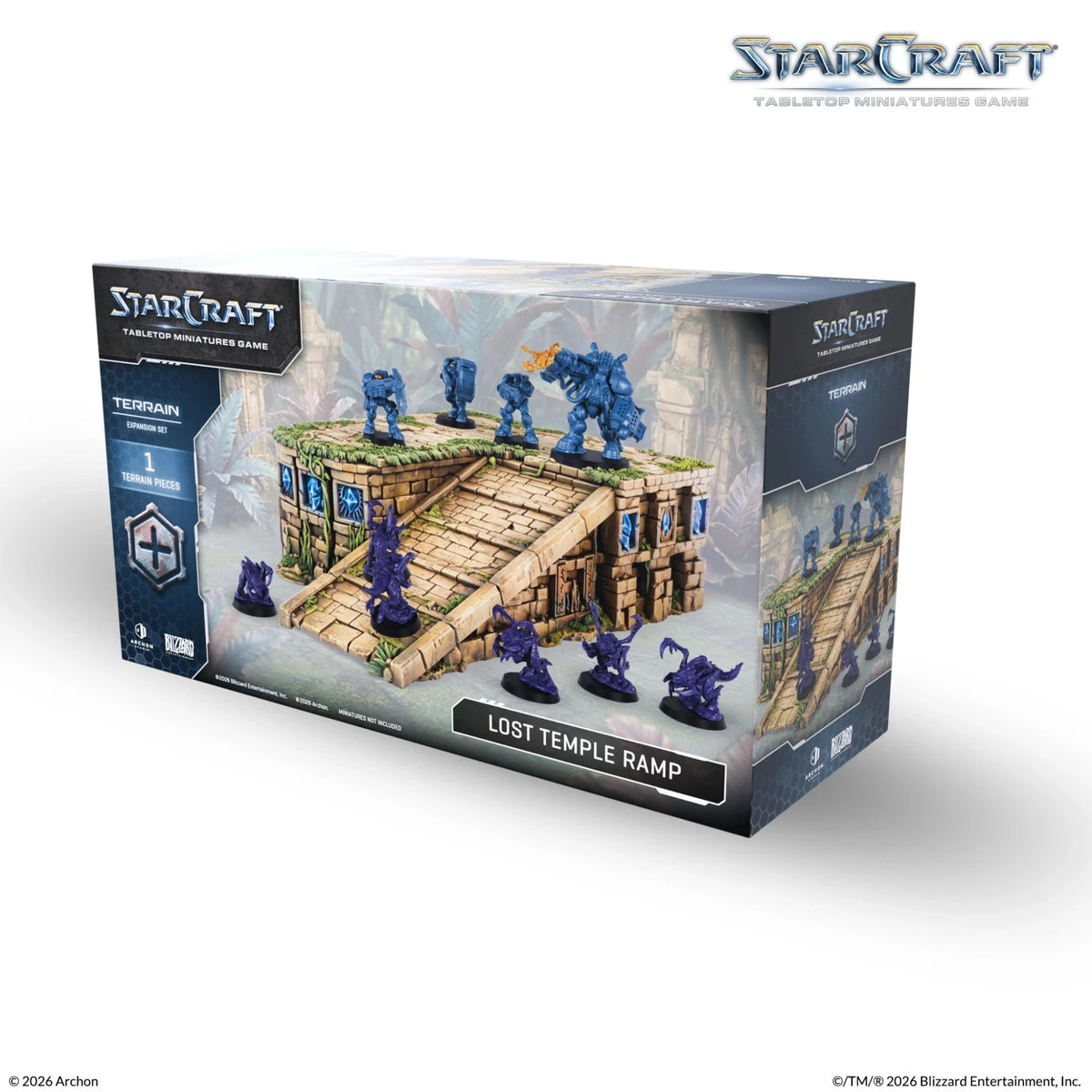 StarCraft - Lost Temple Ramp - Terrain Expansion Set