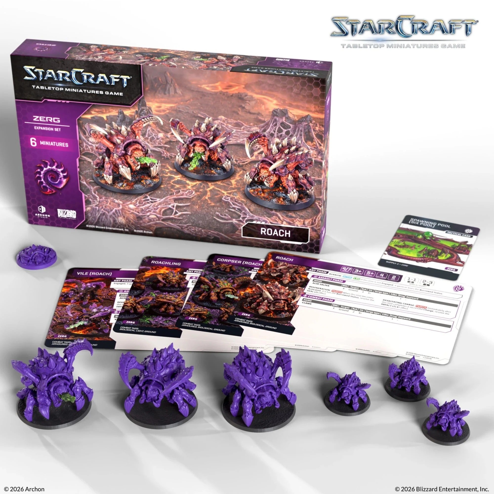 StarCraft - Roach - Zerg - Expansion Set