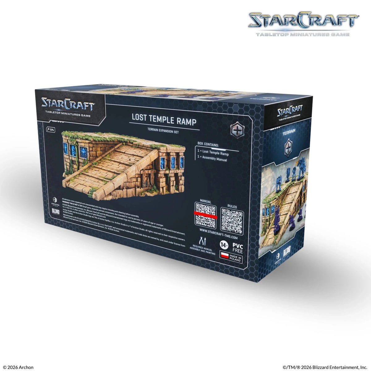 StarCraft - Lost Temple Ramp - Terrain Expansion Set