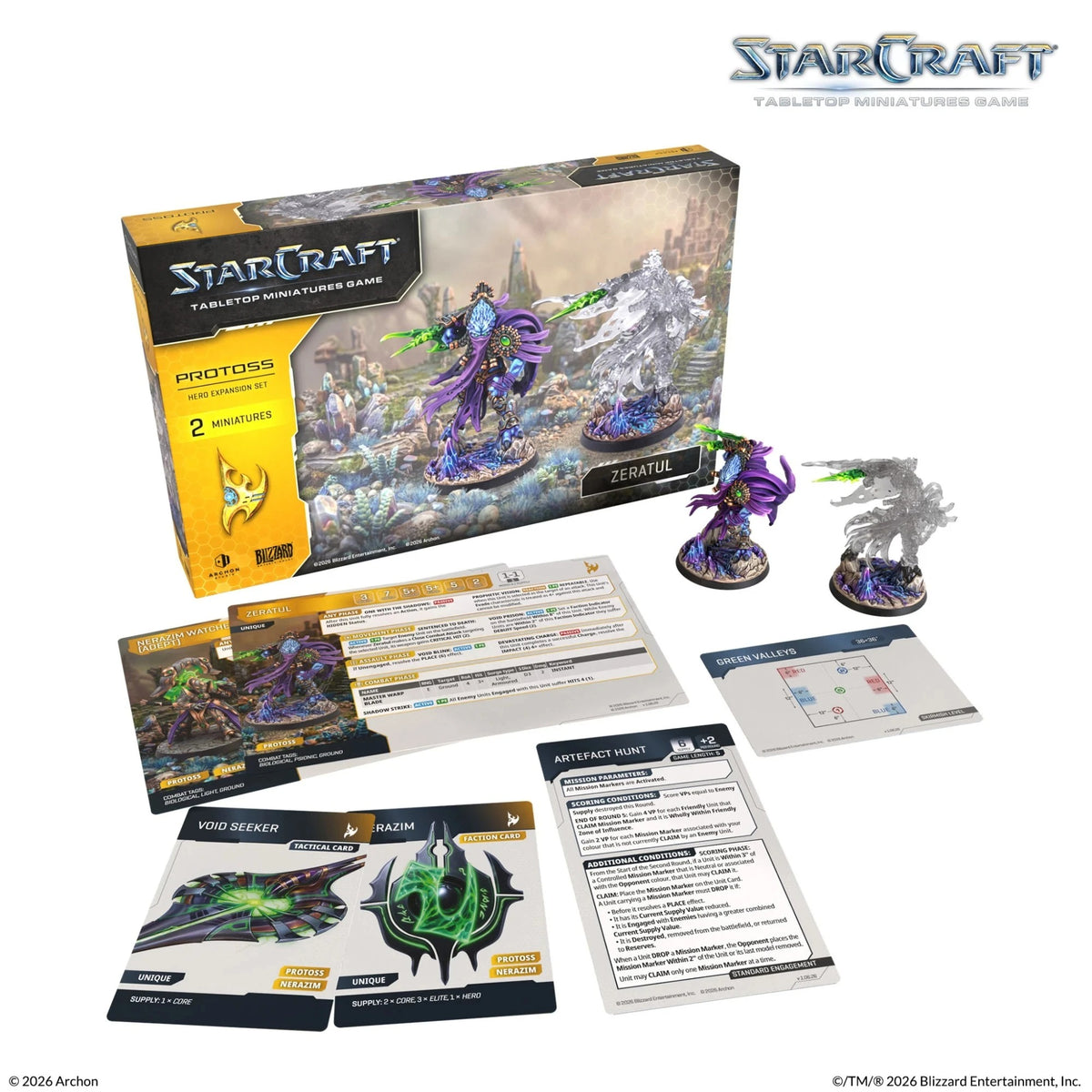 StarCraft - Zeratul - Protoss - Hero Expansion Set