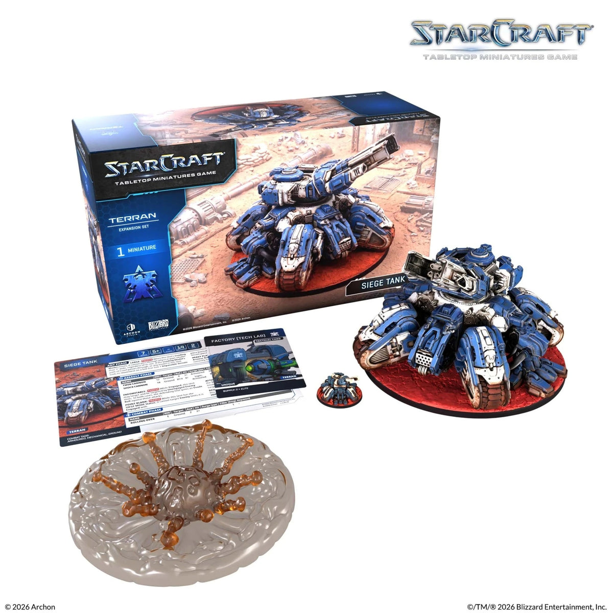 StarCraft - Siege Tank - Terran - Expansion Set