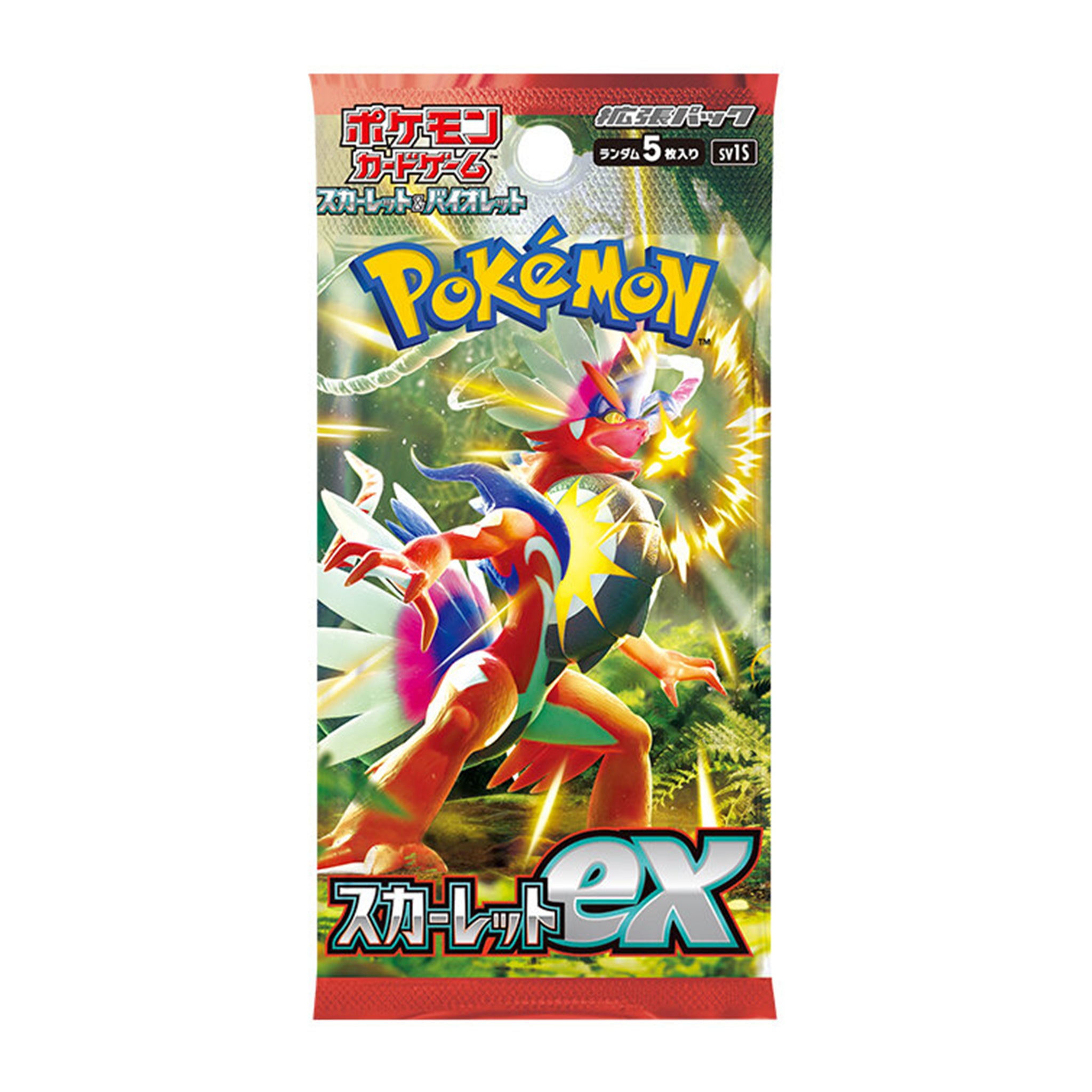Pokémon - Scarlet ex Einzelbooster - JPN