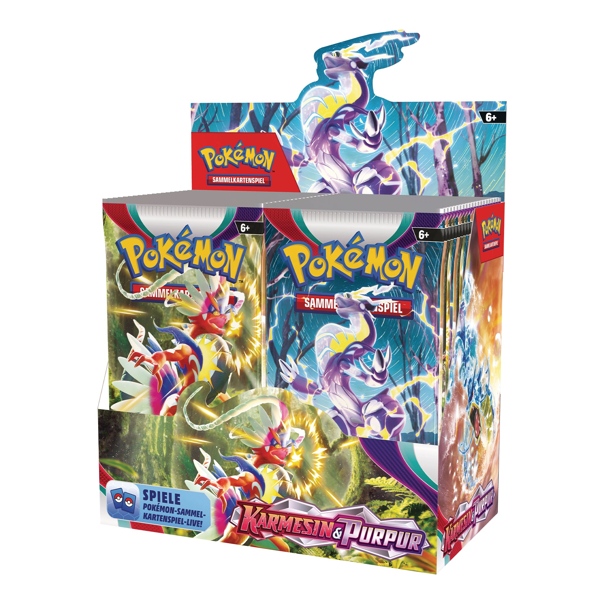 Pokémon - Karmesin & Purpur Display - DE