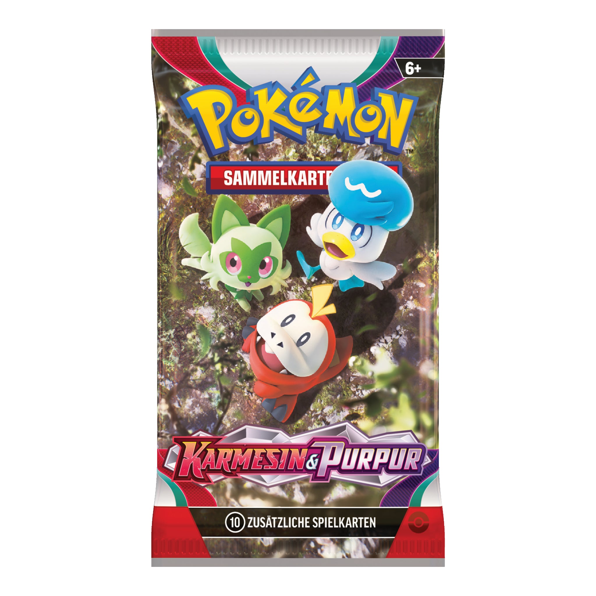 Pokémon - Karmesin & Purpur Einzelbooster - DE