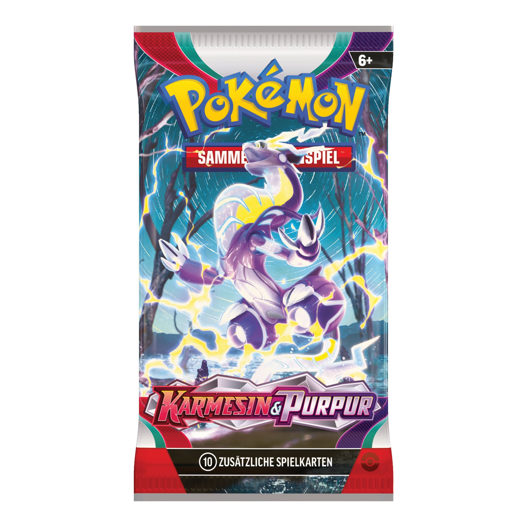 Pokémon - Karmesin & Purpur Einzelbooster - DE