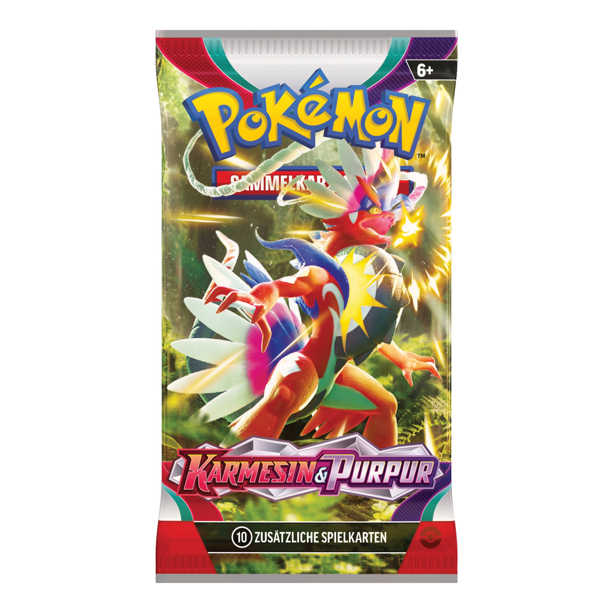 Pokémon - Karmesin & Purpur Einzelbooster - DE