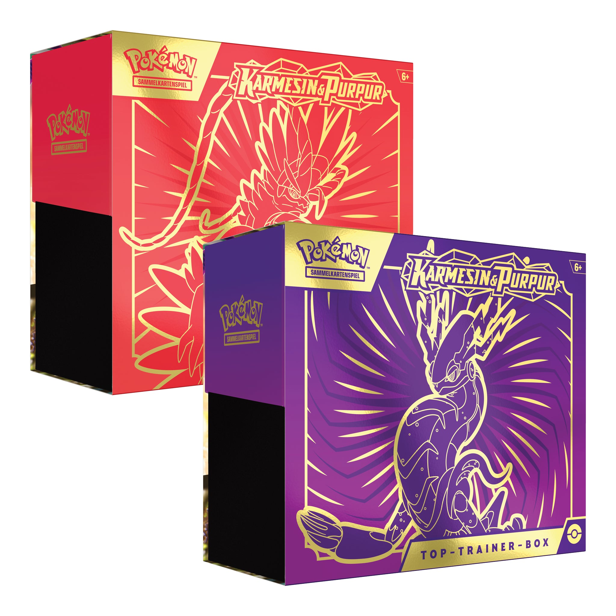 Pokémon - Karmesin & Purpur Top Trainer Box - DE