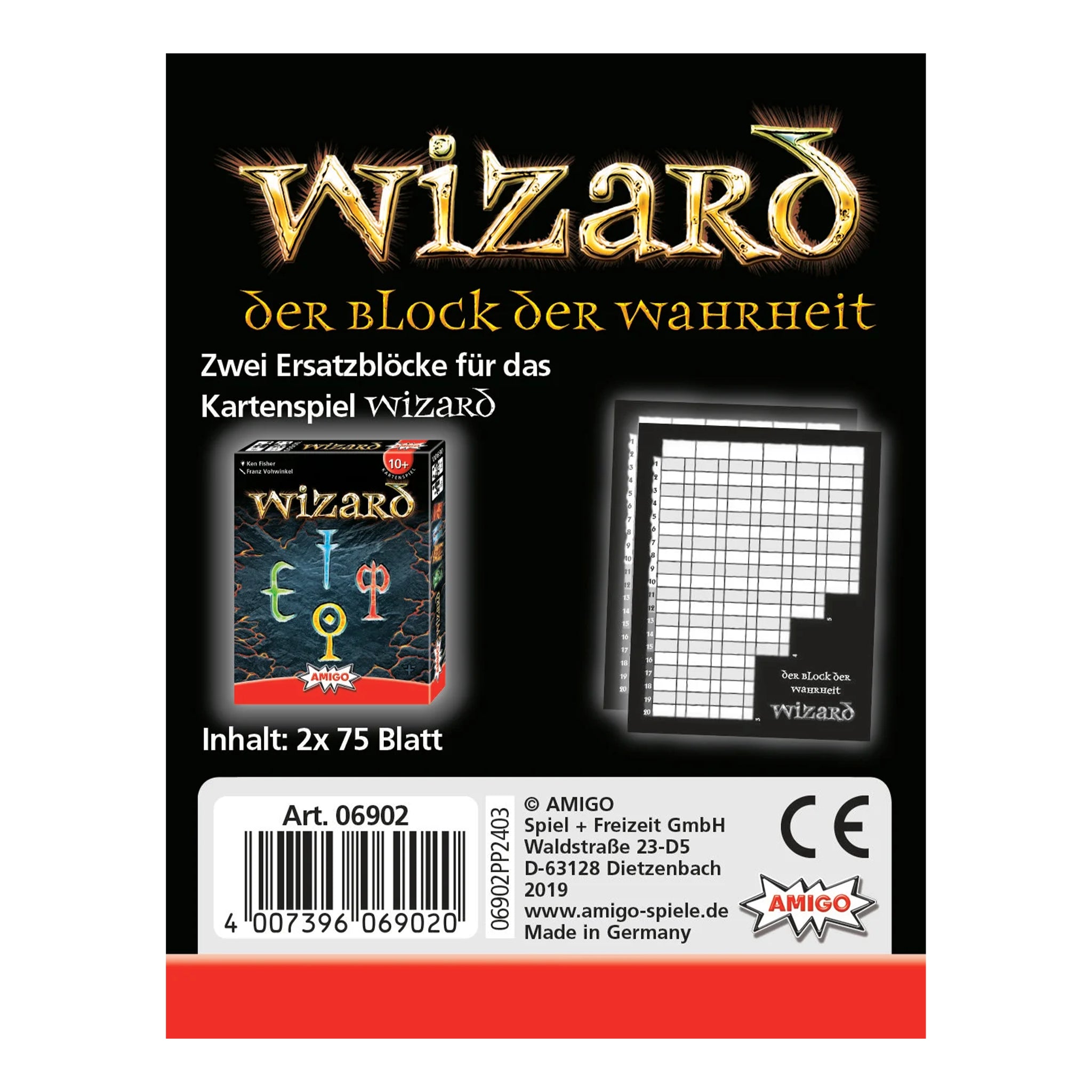 Wizard Ersatzblöcke - 2 Stück