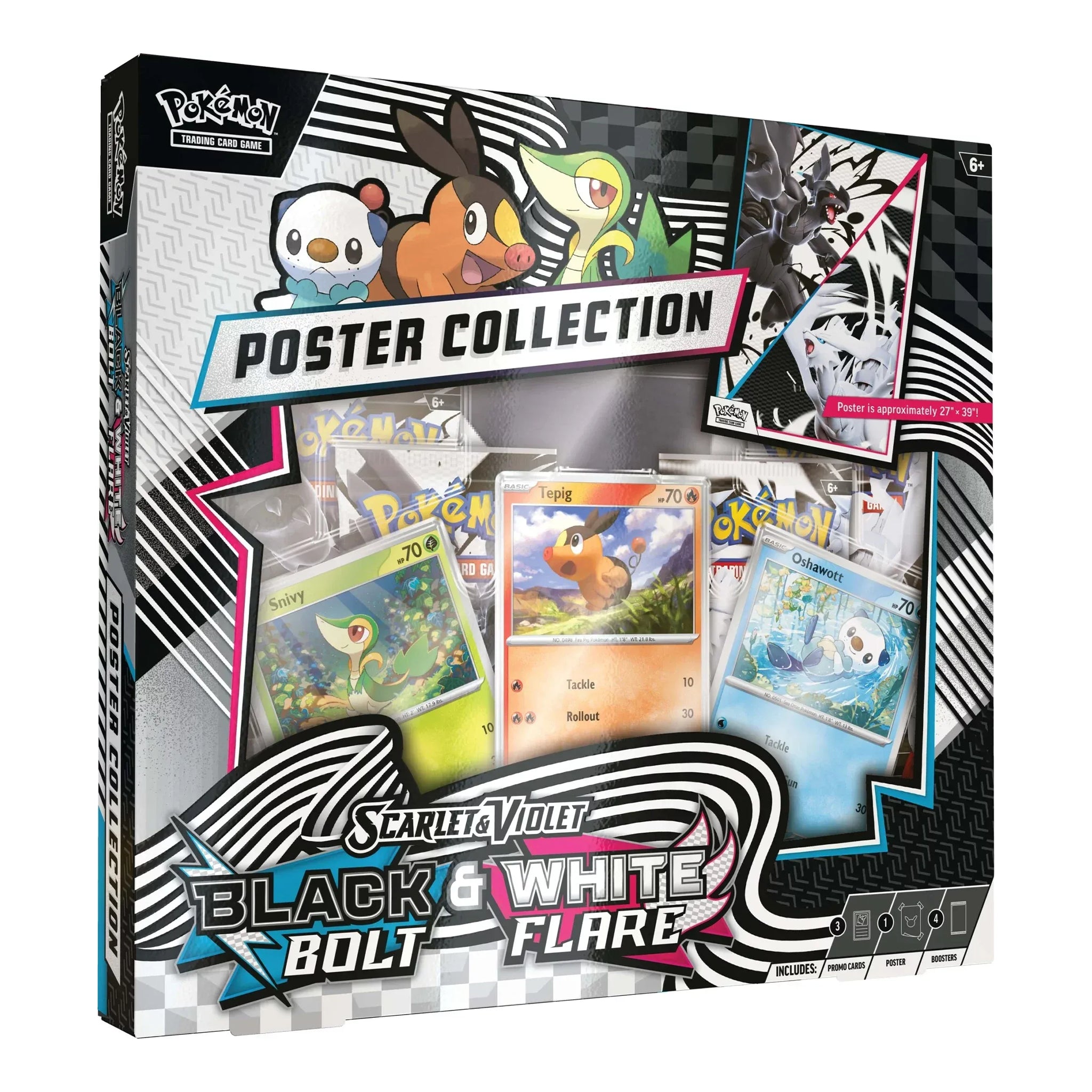 Pokémon - Black Bolt & White Flare Poster Collection - EN