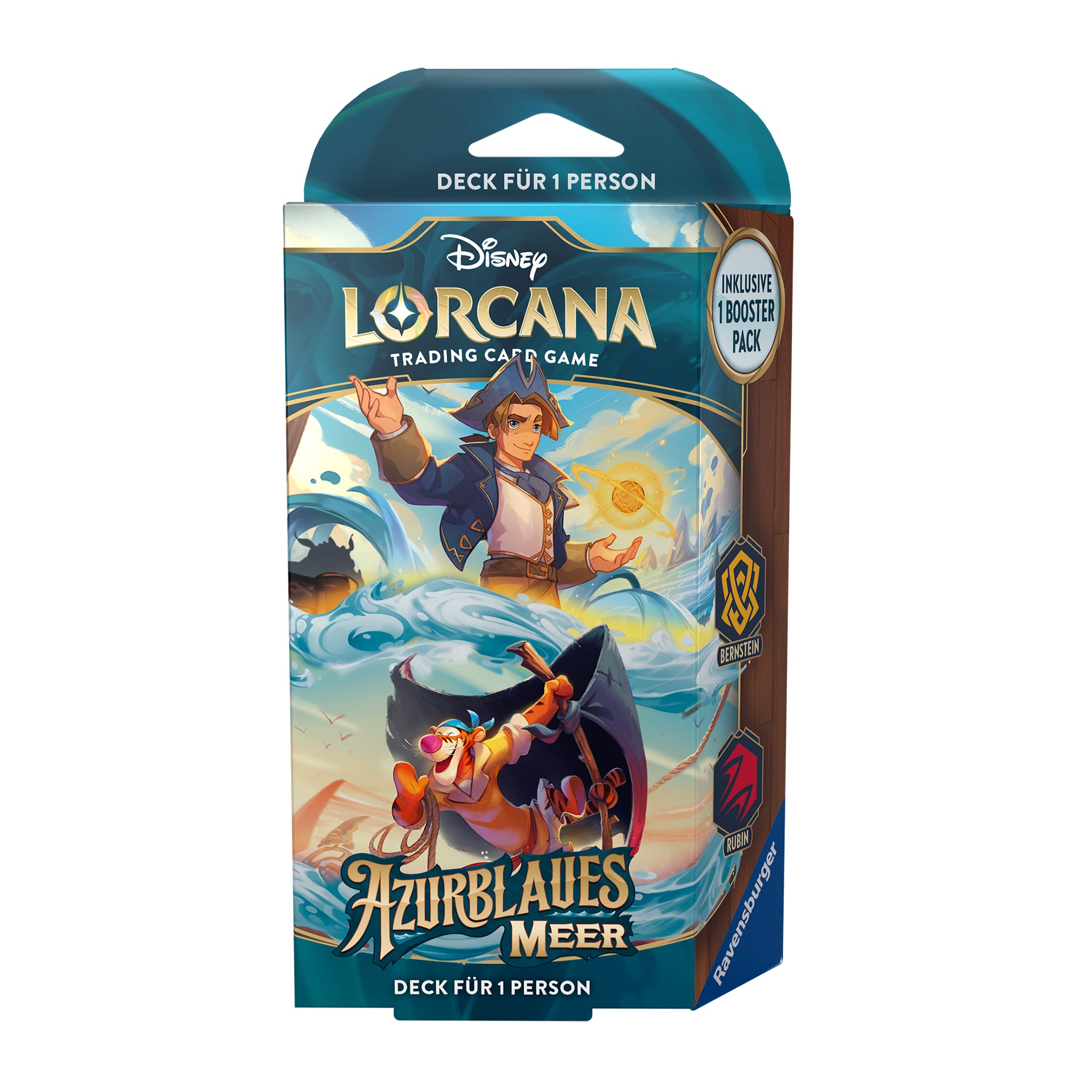 Disney Lorcana - Azurblaues Meer Starter Deck - Bernstein/Rubin - DE