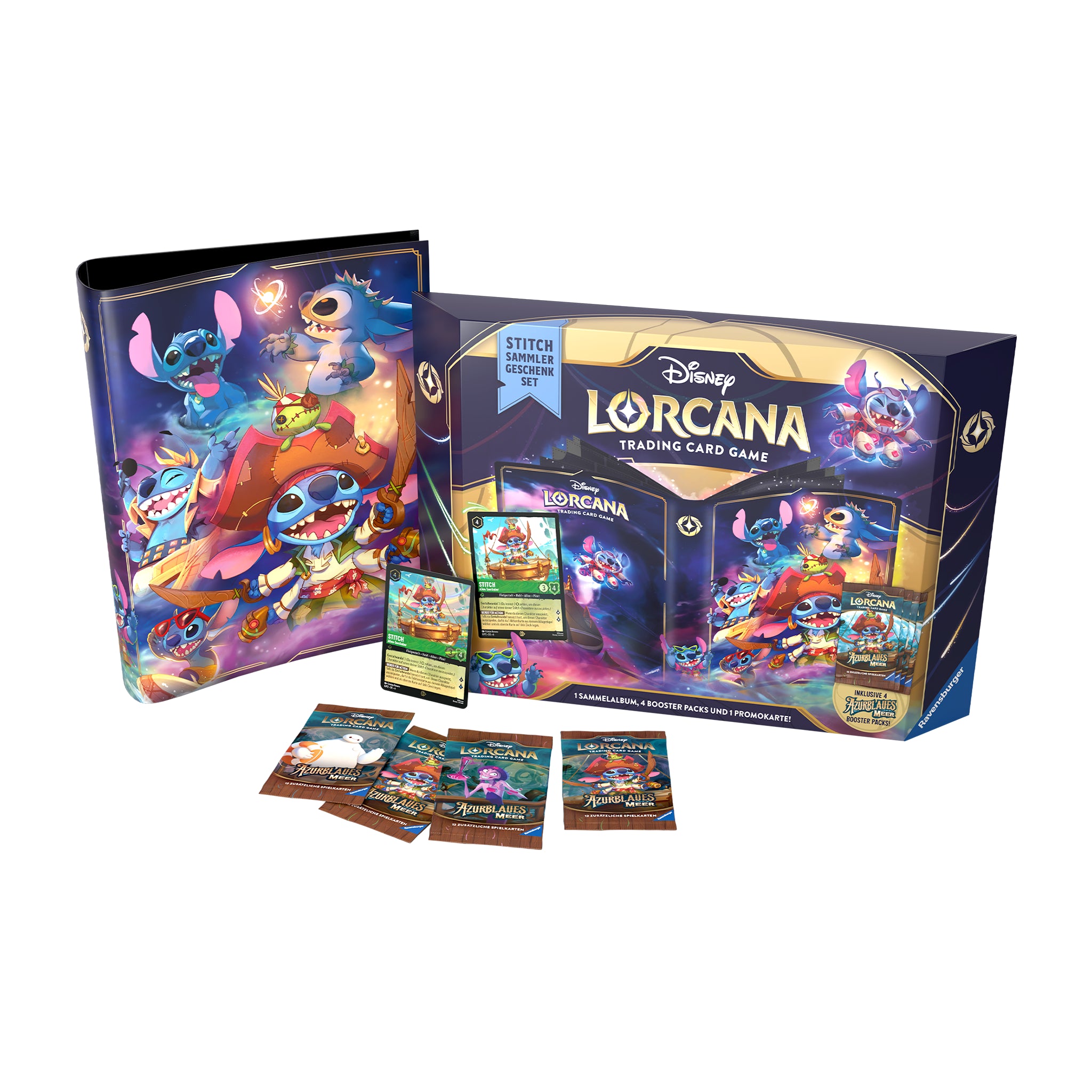 Disney Lorcana - Azurblaues Meer Geschenk Set - DE