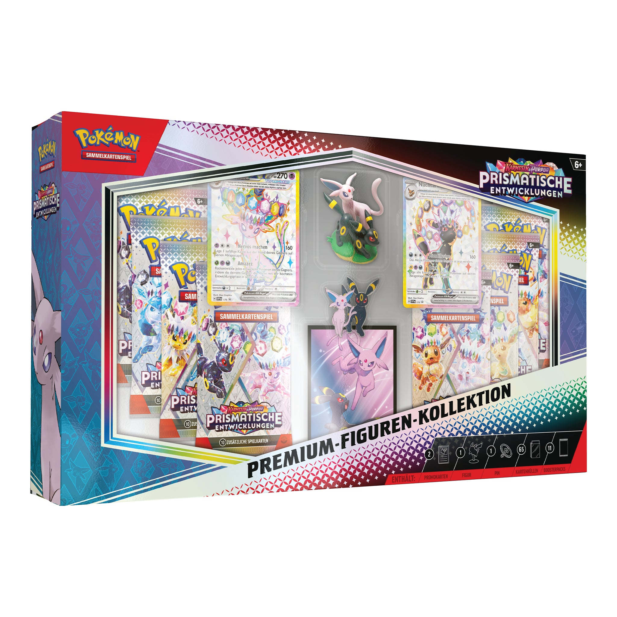 Pokémon - Prismatische Entwicklungen Premium Figuren Kollektion - DE
