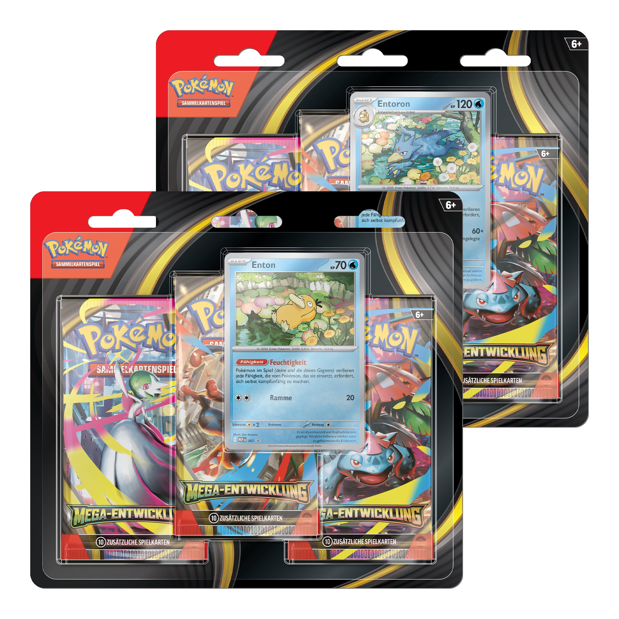 Pokémon - Mega Entwicklungen 3-Pack Blister - DE