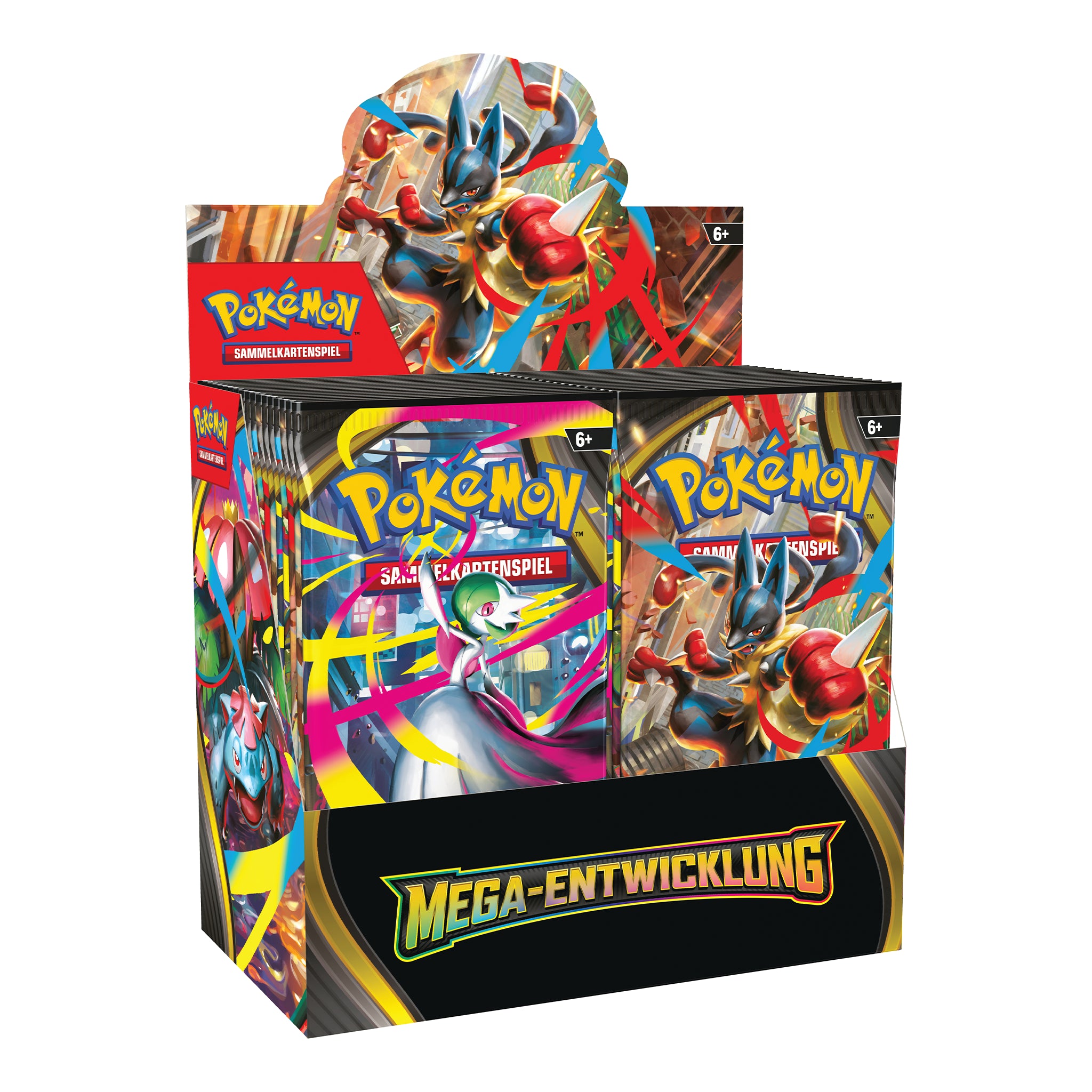 Pokémon - Mega Entwicklungen Display - DE