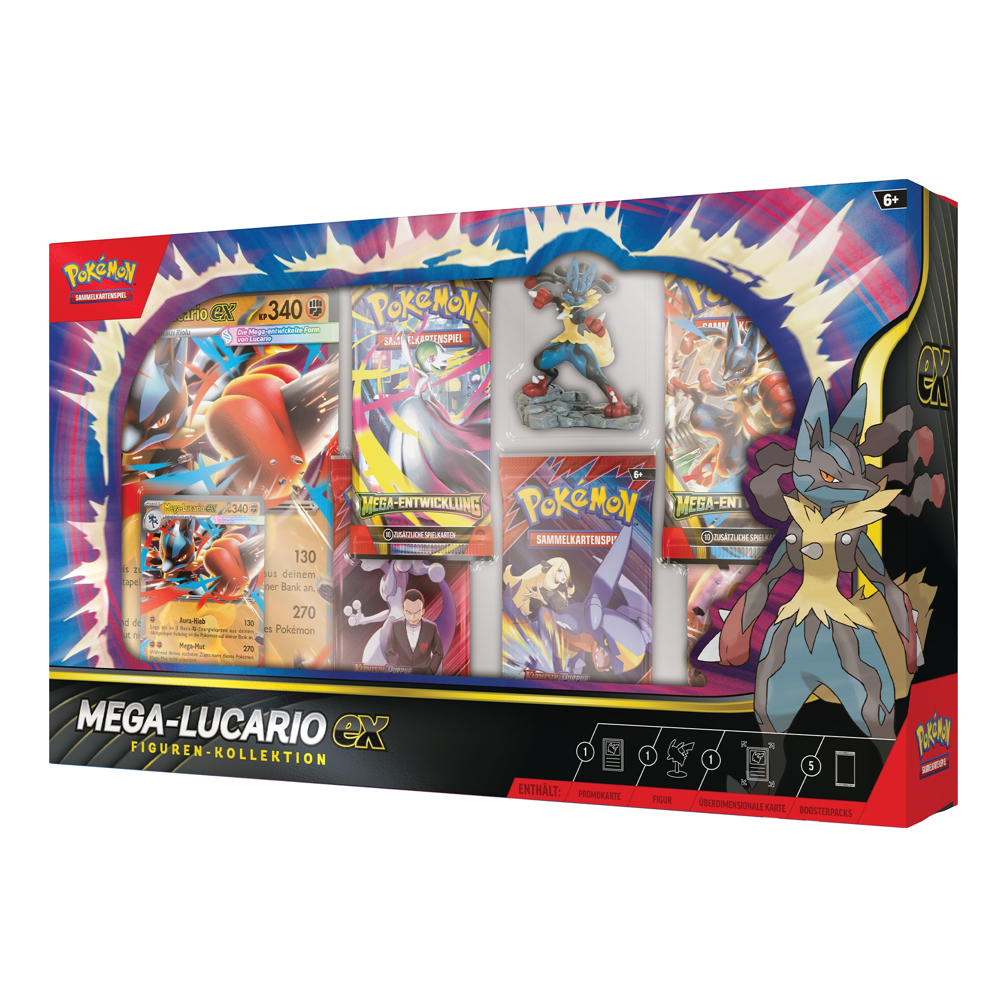 Pokémon - Mega Lucario Figuren Kollektion - DE