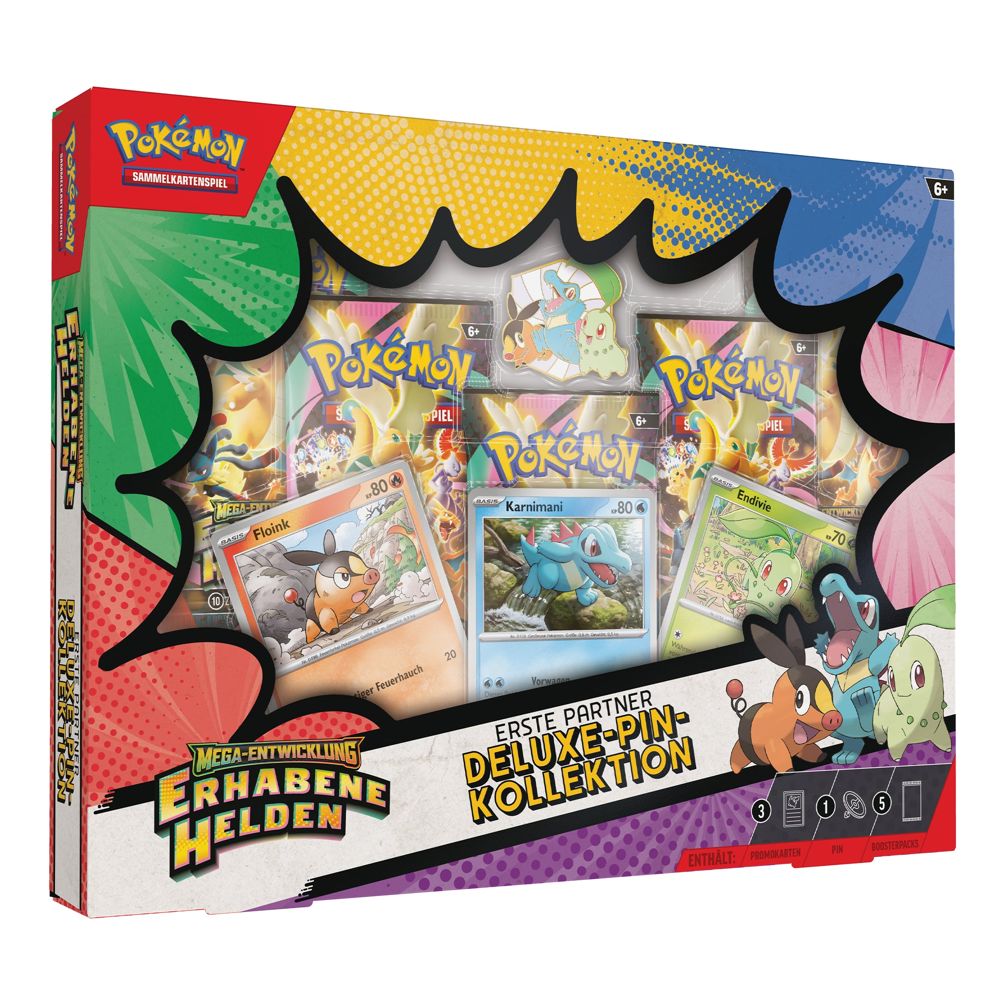Pokémon - Erhabene Helden Deluxe Pin Kollektion - DE