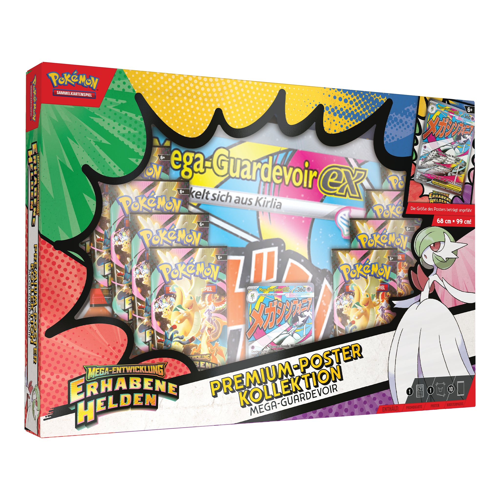 Pokémon - Erhabene Helden Premium Poster Kollektion - Mega Guardevoir - DE