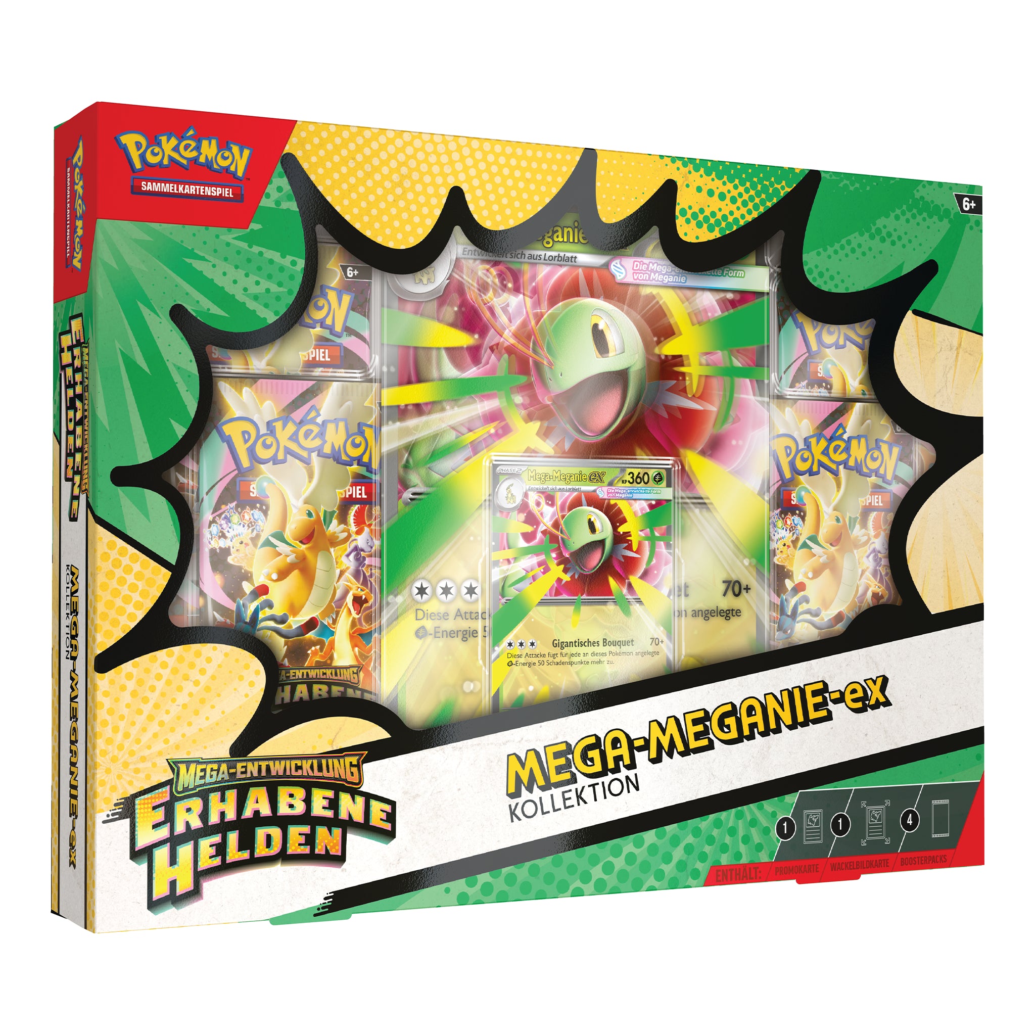 Pokémon - Erhabene Helden Mega Meganie ex Kollektion - DE
