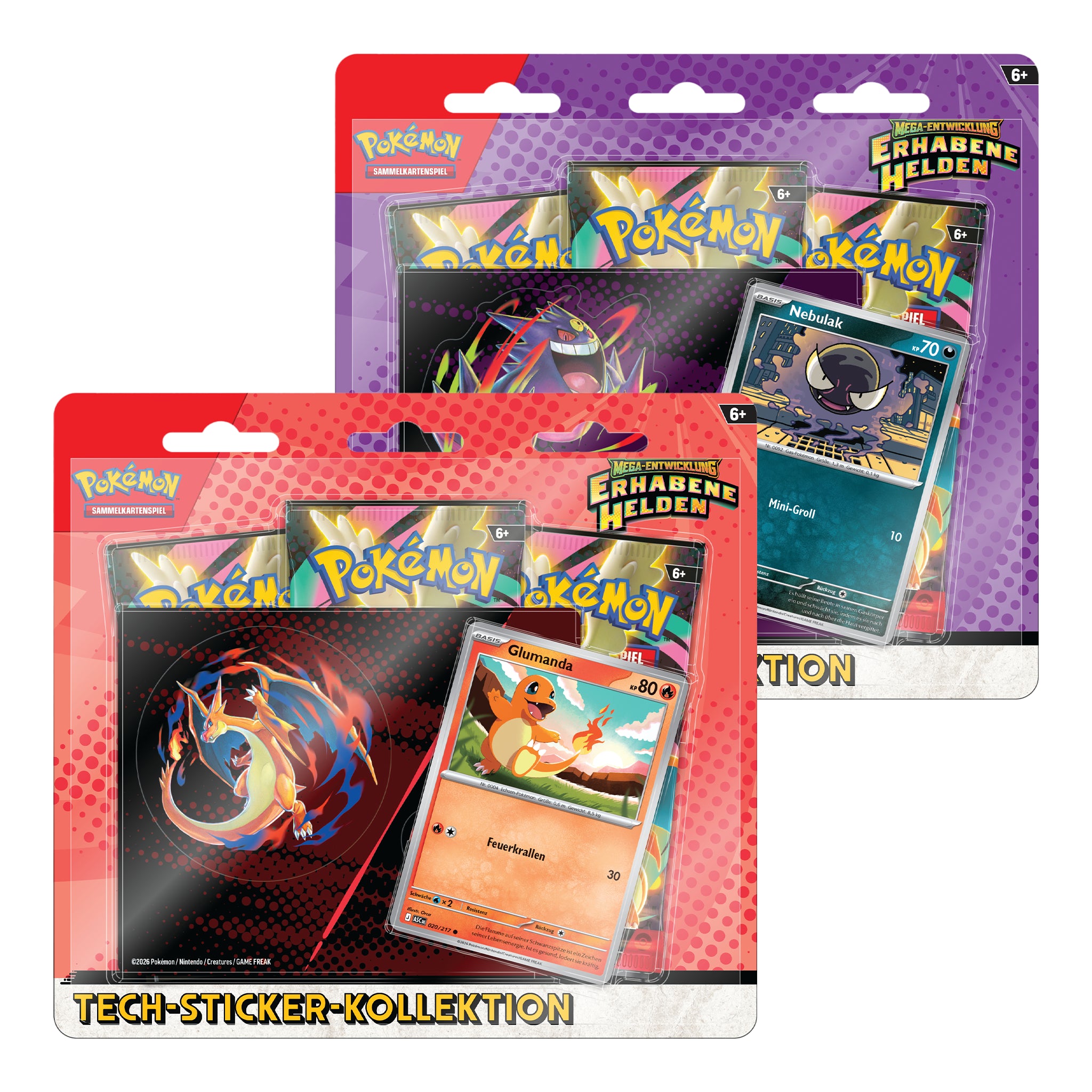 Pokémon - Tech-Sticker-Kollektion Erhabene Helden - DE