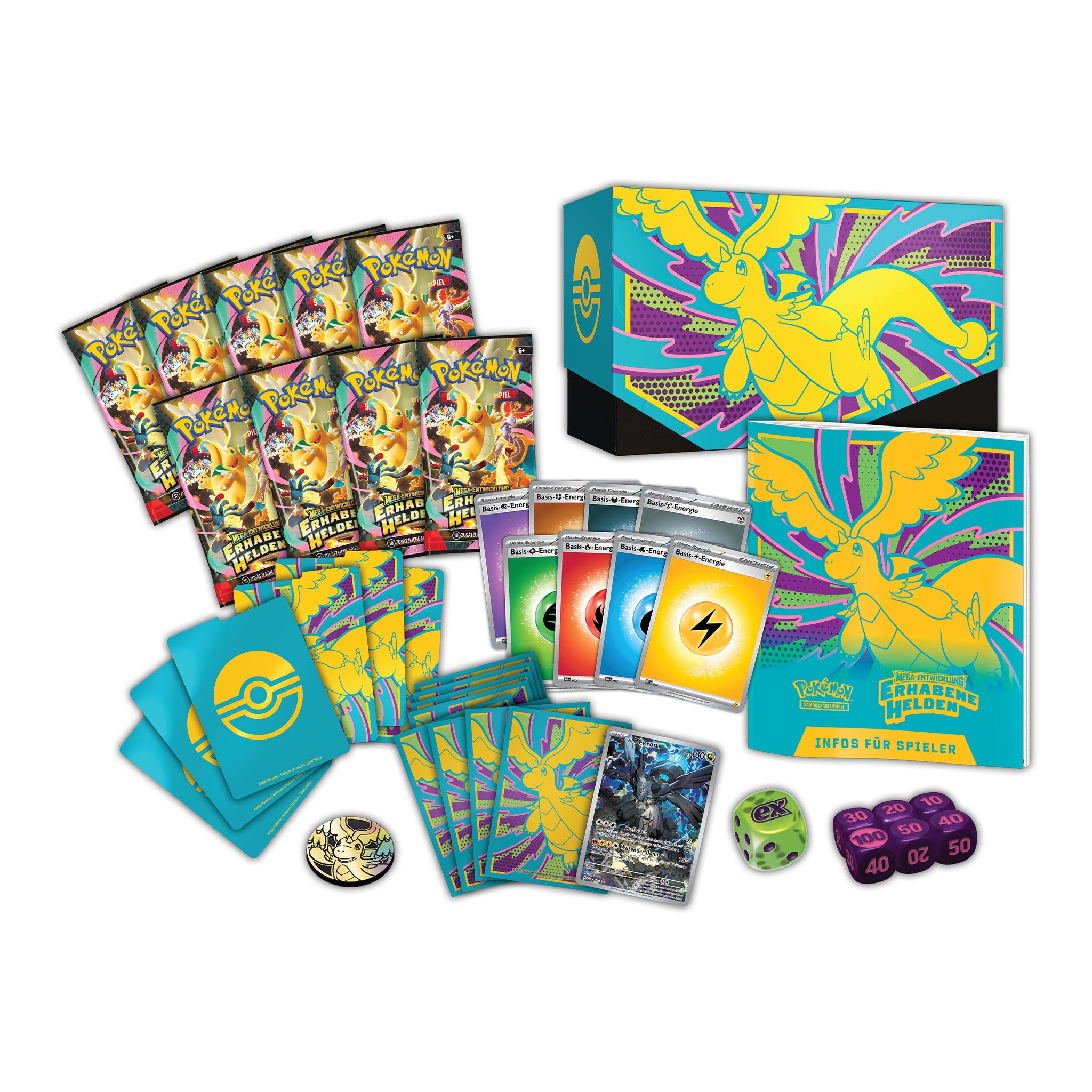 Pokémon - Erhabene Helden Top Trainer Box - DE