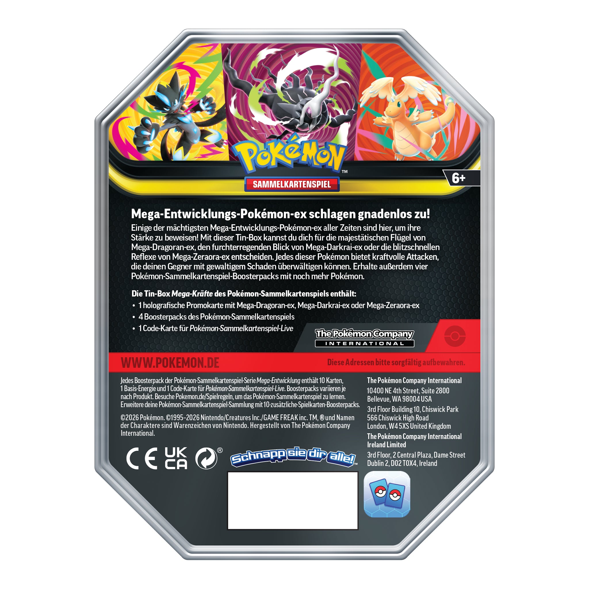 Pokémon - Mega Dragoran Tin - DE