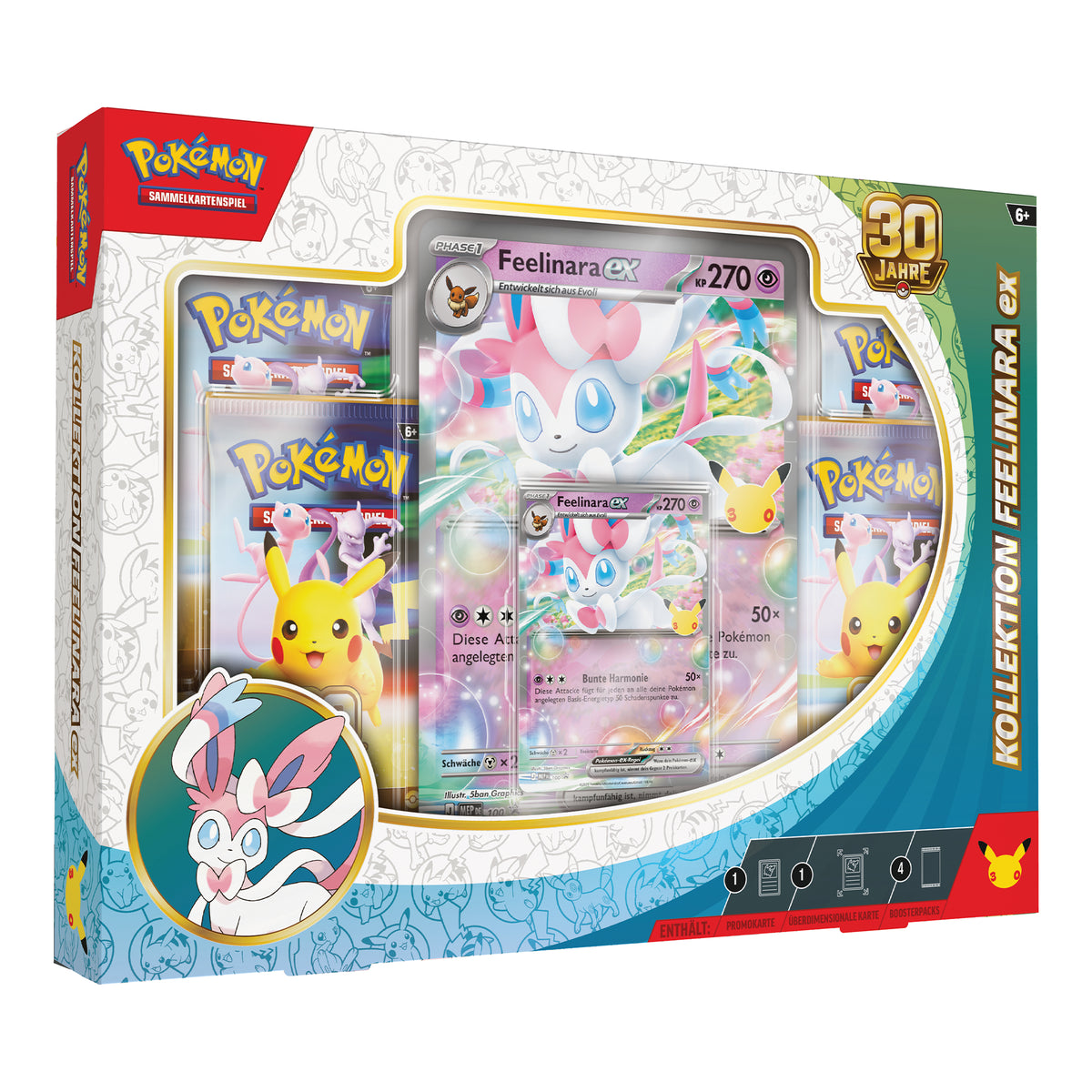 Pokémon - 30 Jahre - Feelinara ex Kollektion - DE