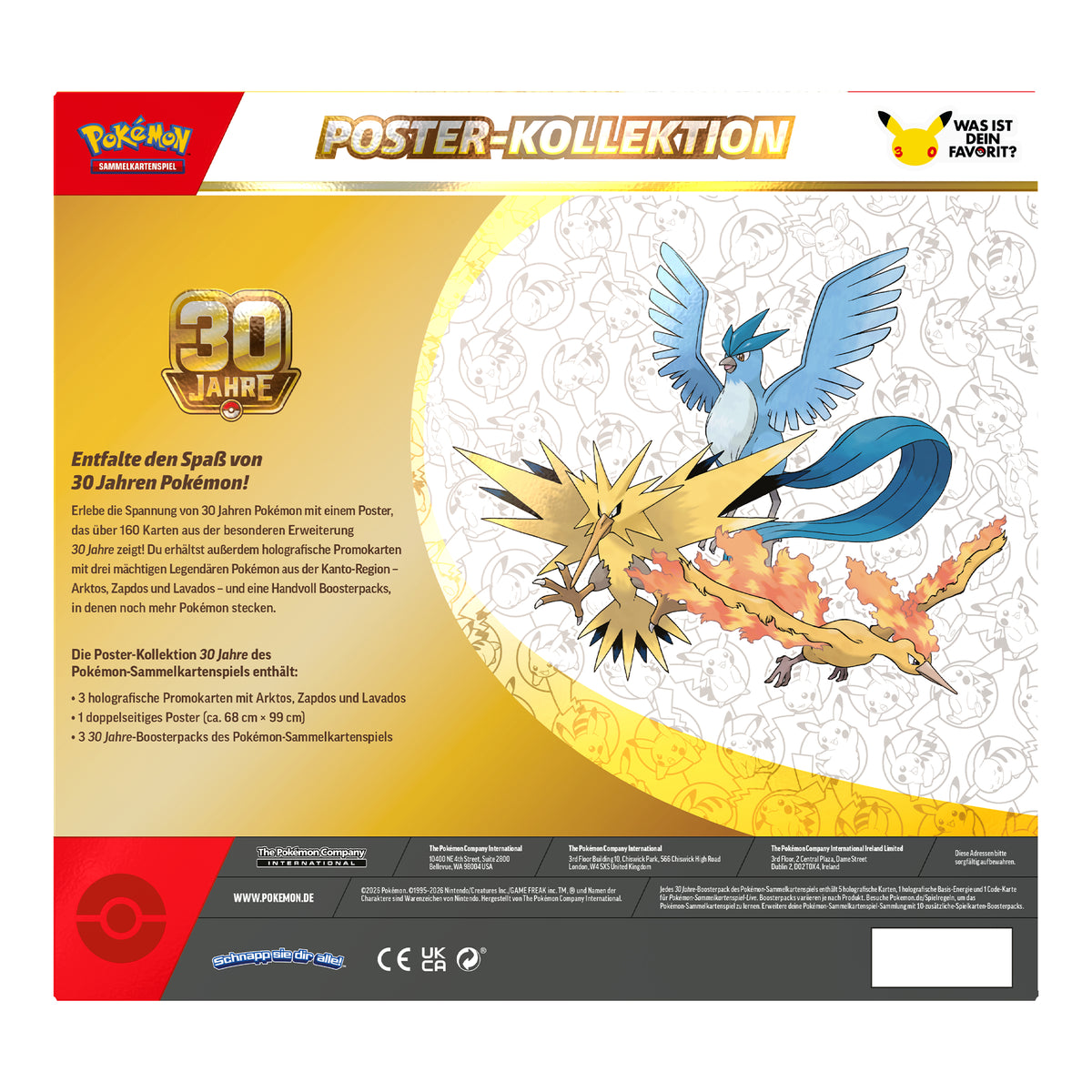 Pokémon - 30 Jahre - Poster Kollektion - DE