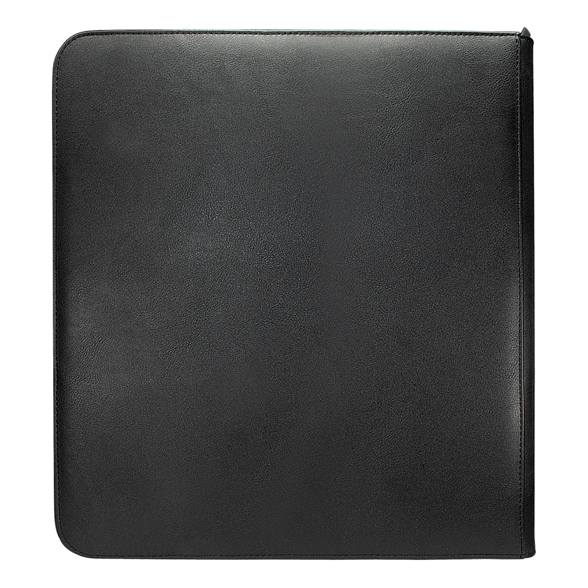 Ultra Pro - Vivid 12-Pocket Zippered PRO-Binder - Black