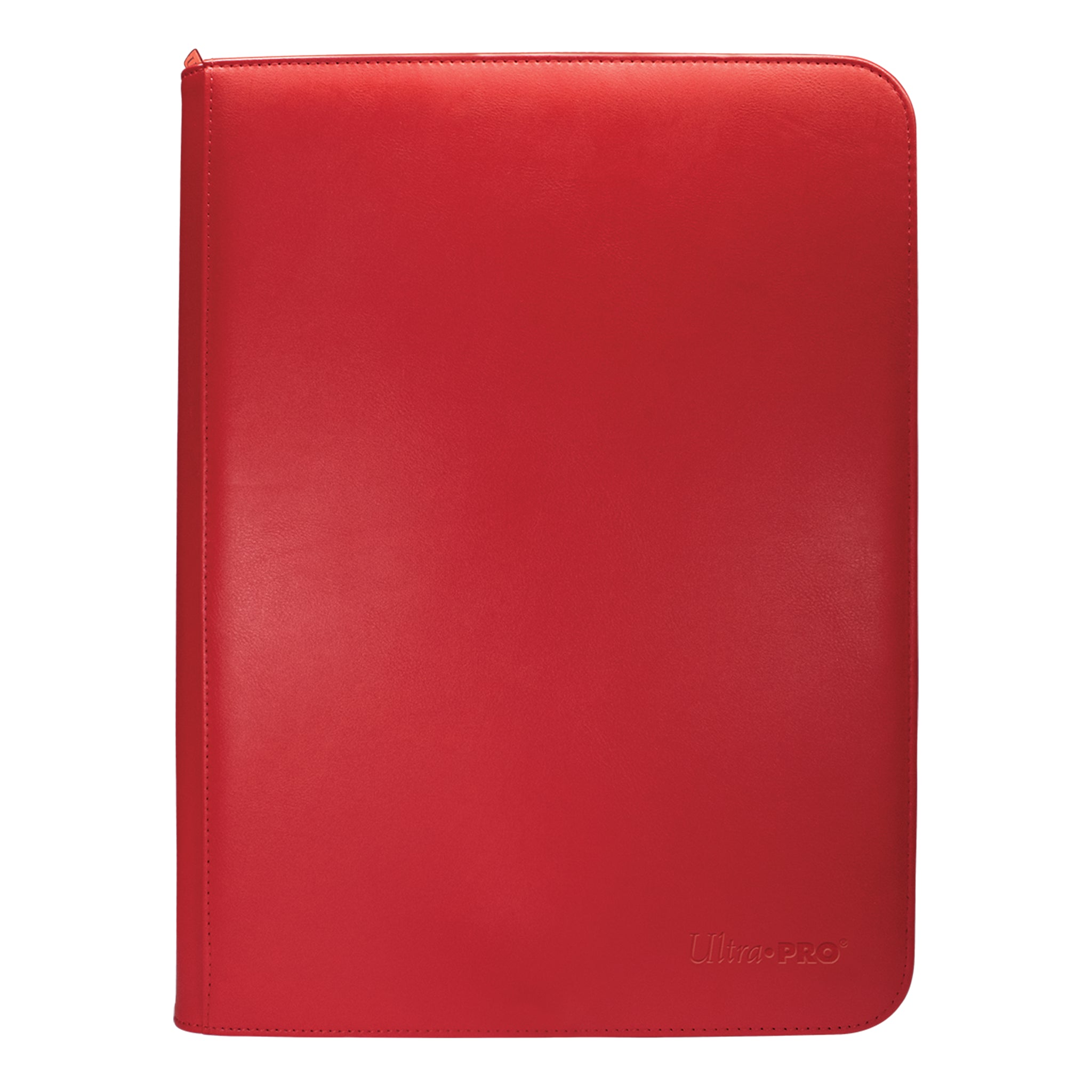 Ultra Pro - Vivid 9-Pocket Zippered PRO-Binder - Red