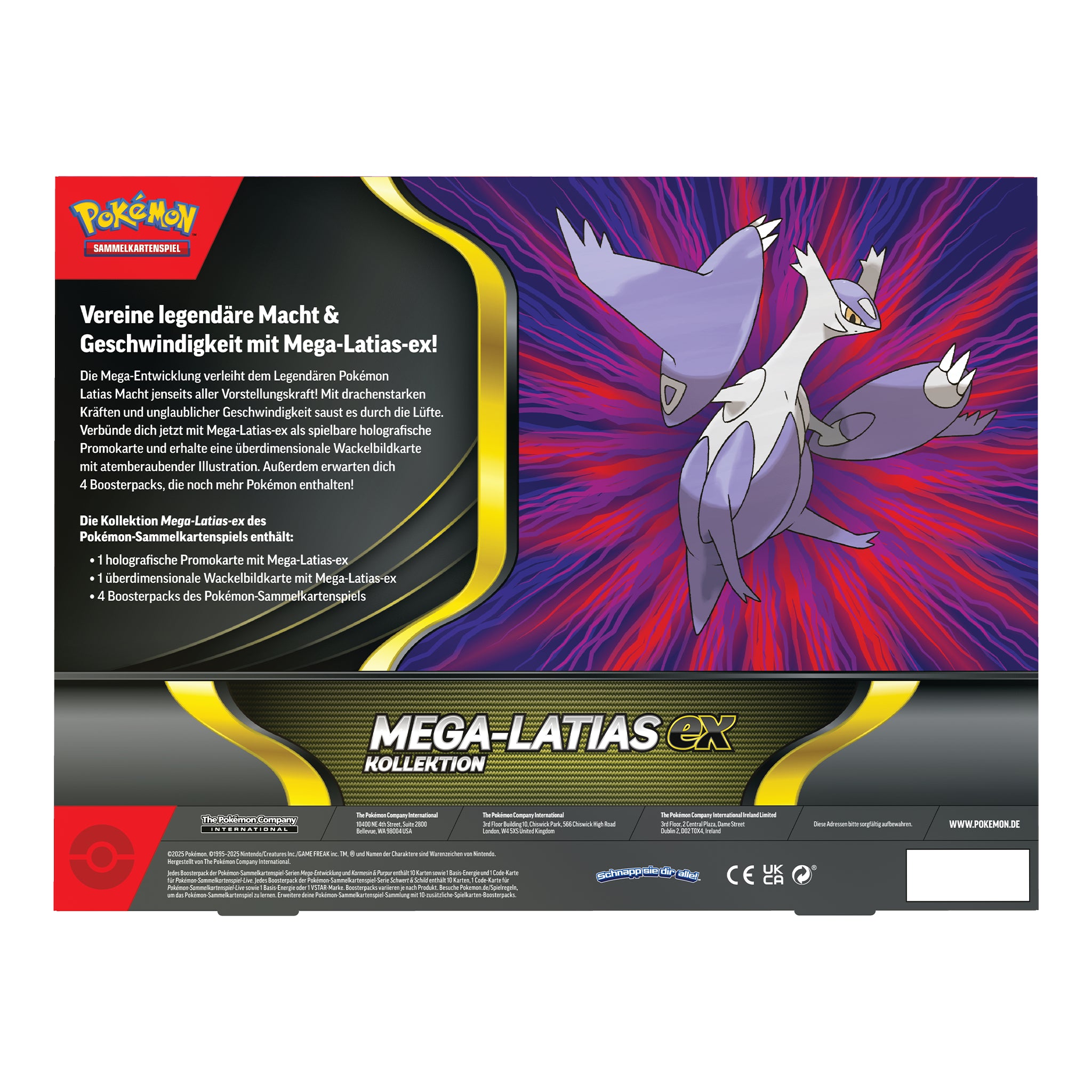 Pokémon - Mega Latias ex Kollektion - DE