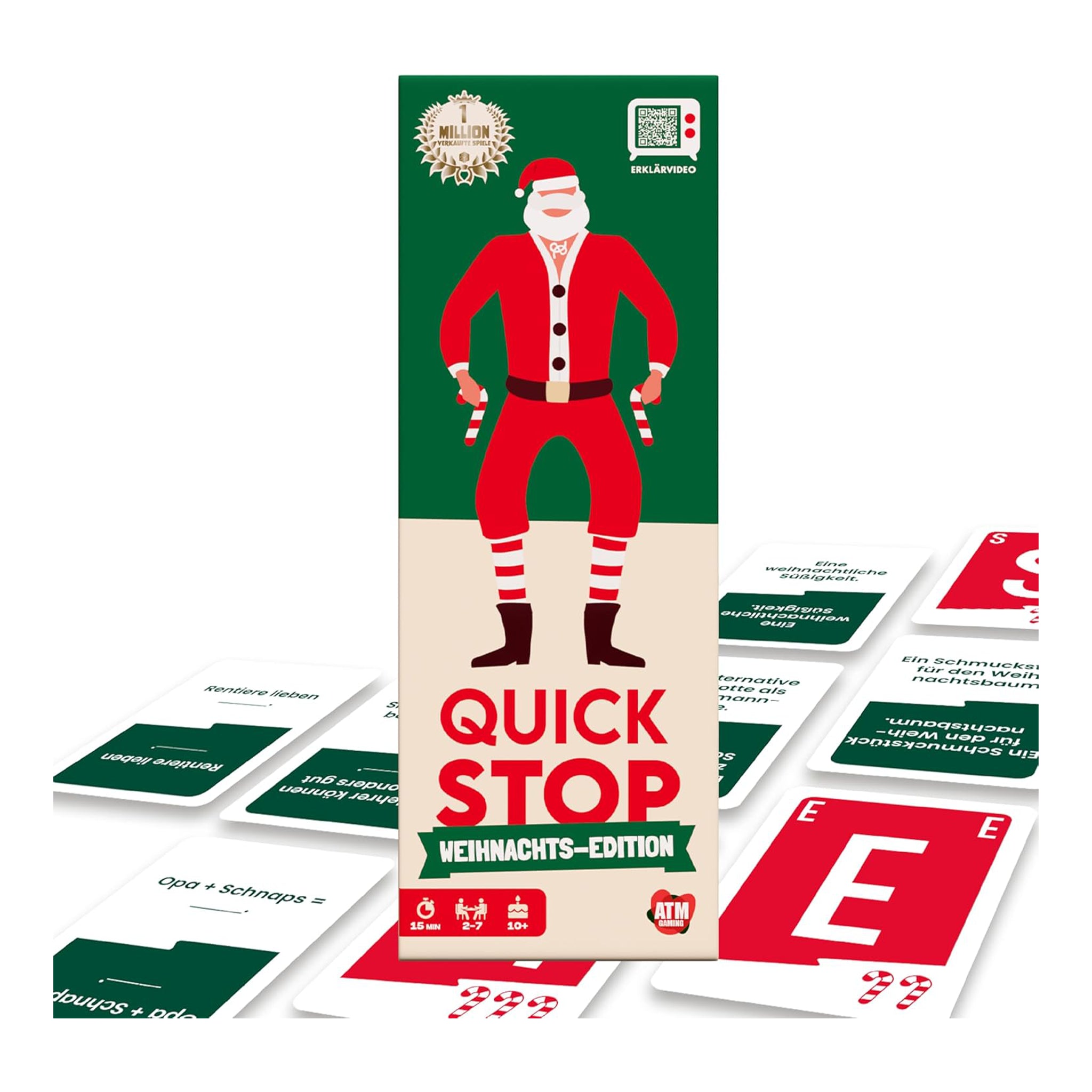 Quickstop - Das Buchstaben Duell - Weihnachts Edition