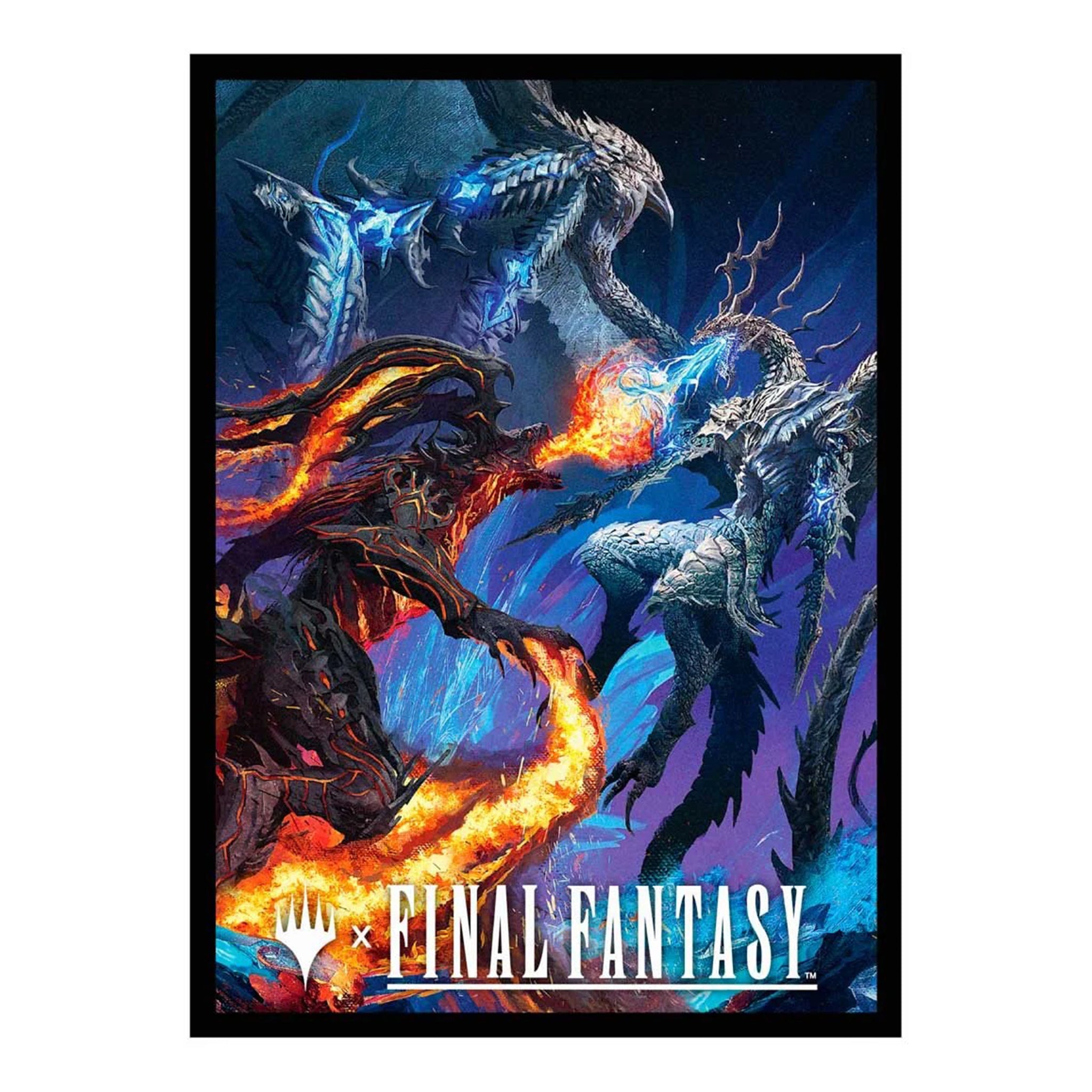 Ultra Pro - Final Fantasy Deck Protector Sleeves - Bahamut & Ifrit