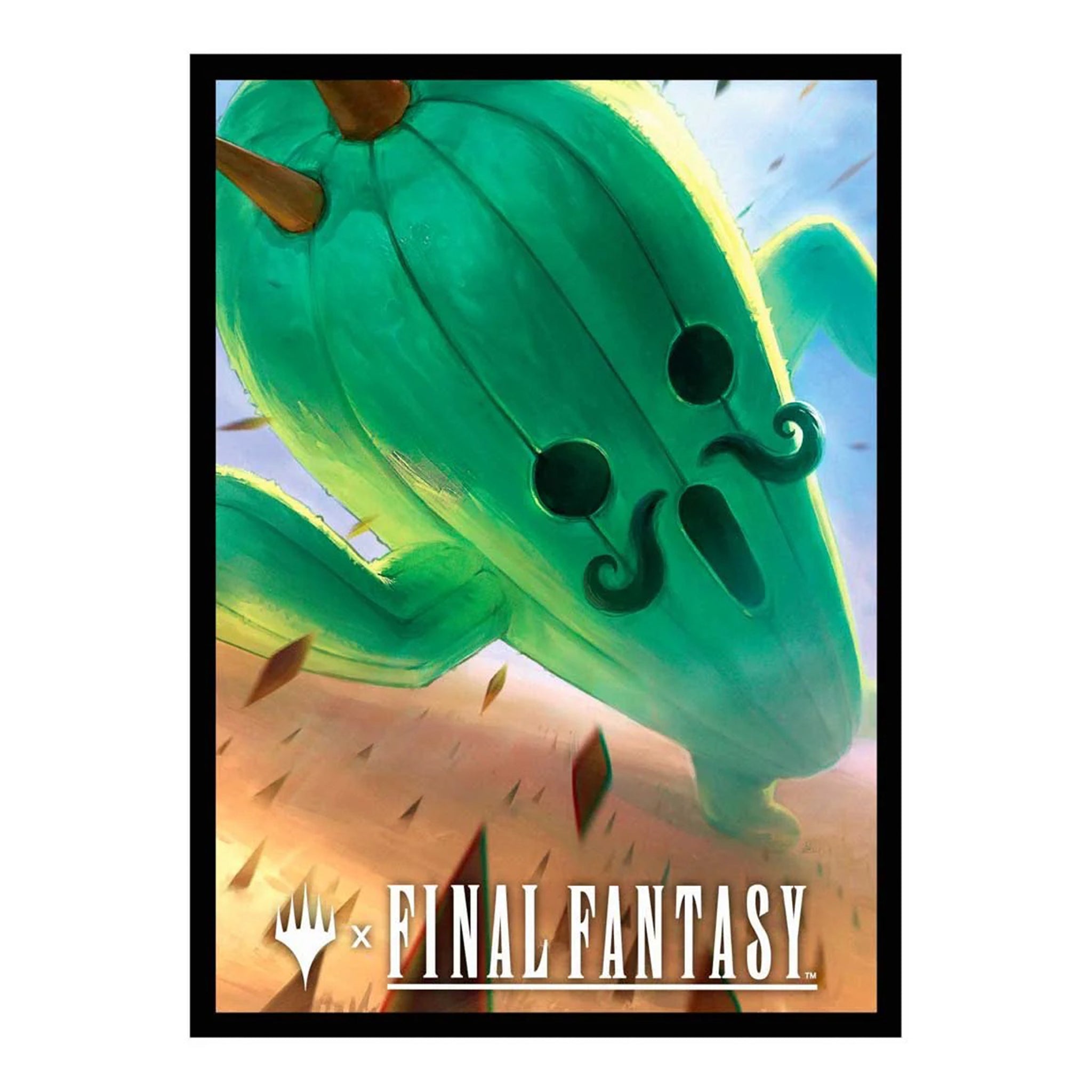 Ultra Pro - Final Fantasy Deck Protector Sleeves - Jumbo Cactuar