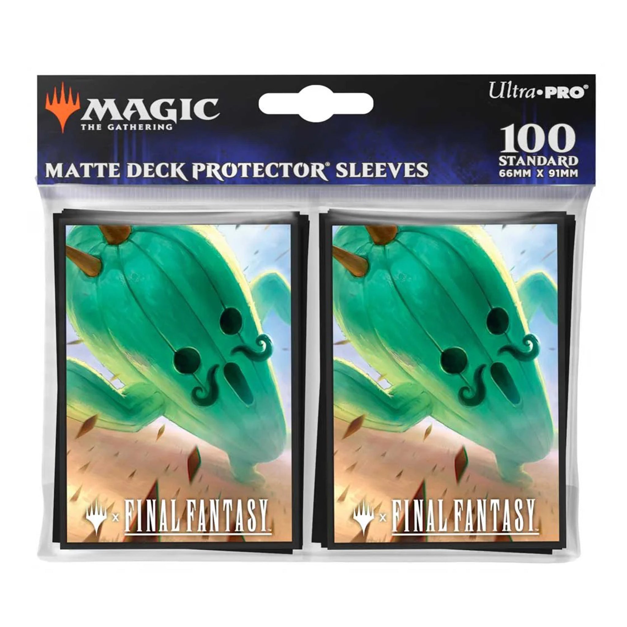 Ultra Pro - Final Fantasy Deck Protector Sleeves - Jumbo Cactuar