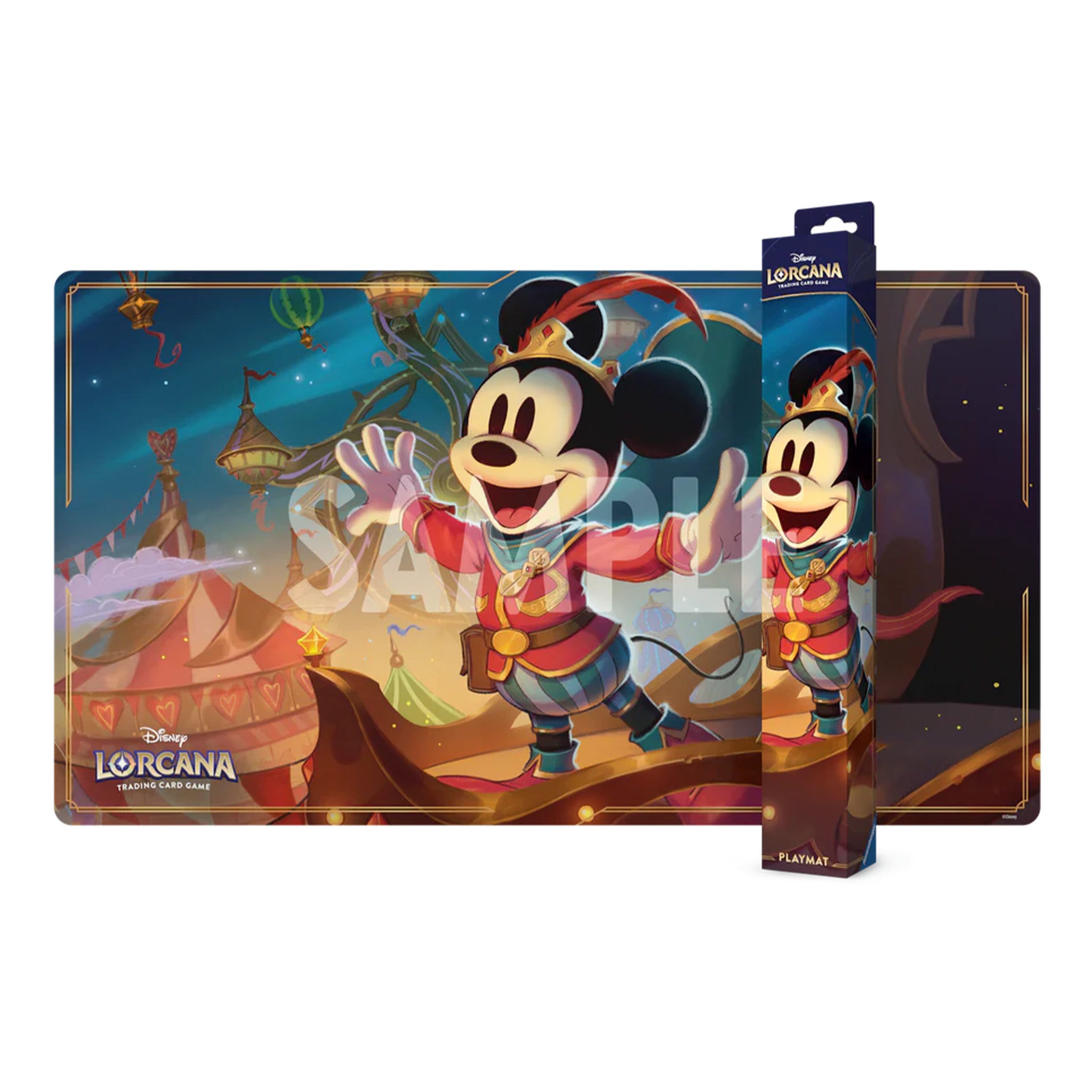 Disney Lorcana - Geflüster aus der Tiefe - Spielmatte Micky Maus