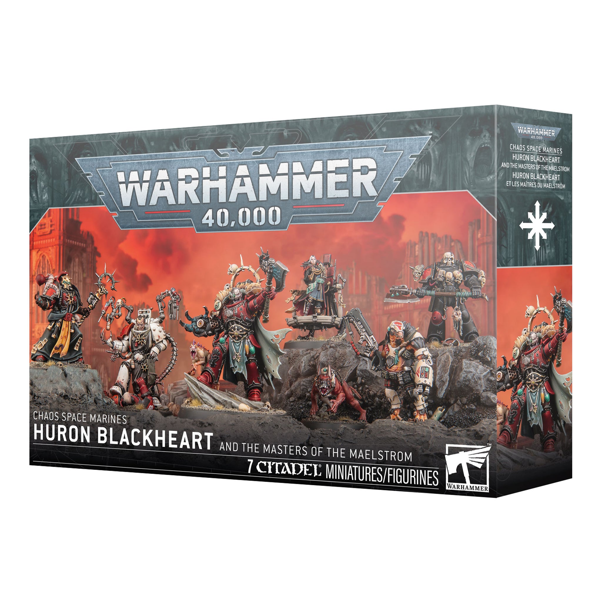 Chaos Space Marines - Huron Blackheart and the Masters of the Maelstrom