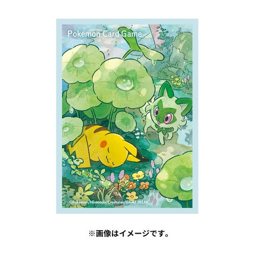 Pokémon Center Sleeves - Sleeping Pikachu & Felori