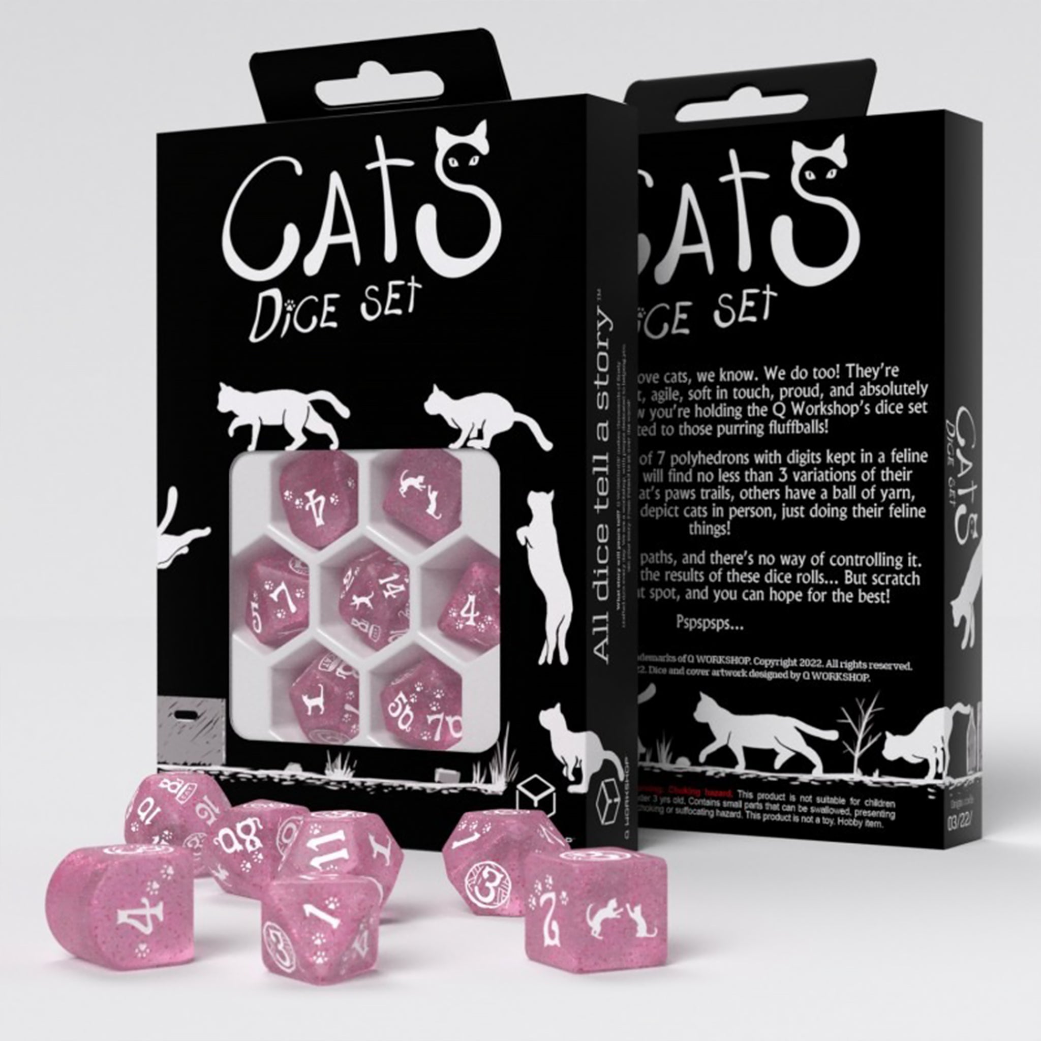 Cats Dice Set - Daisy