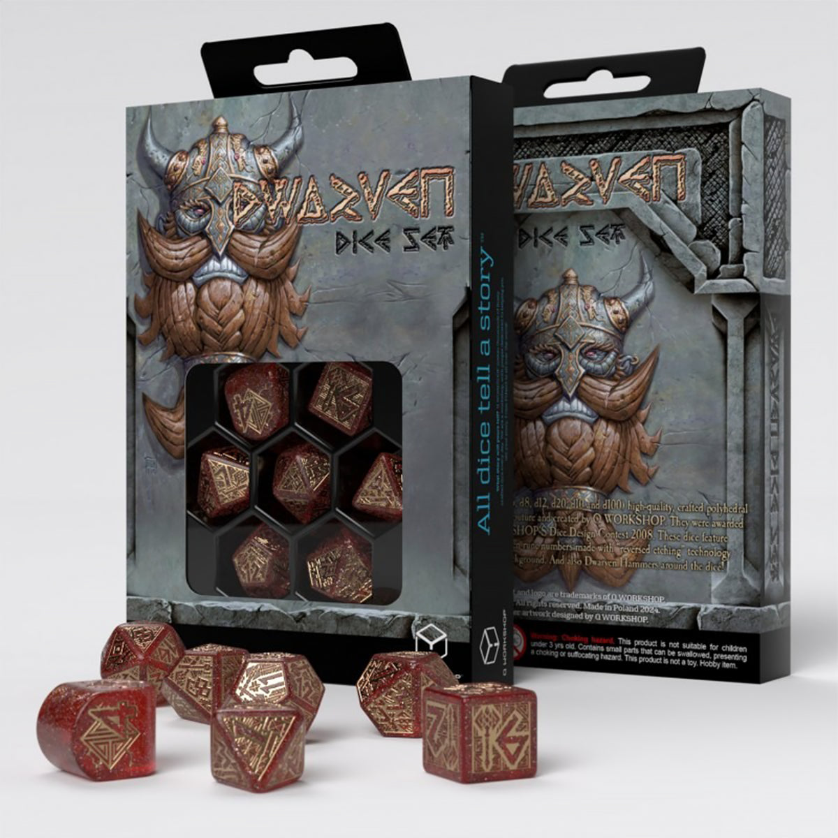 Dwarven Dice Set - Jewels
