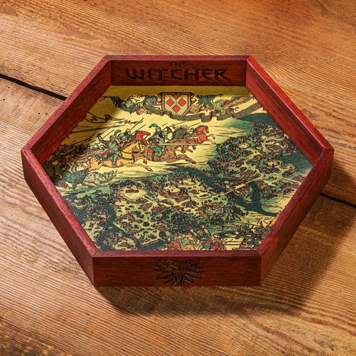 The Witcher Wooden Dice Tray