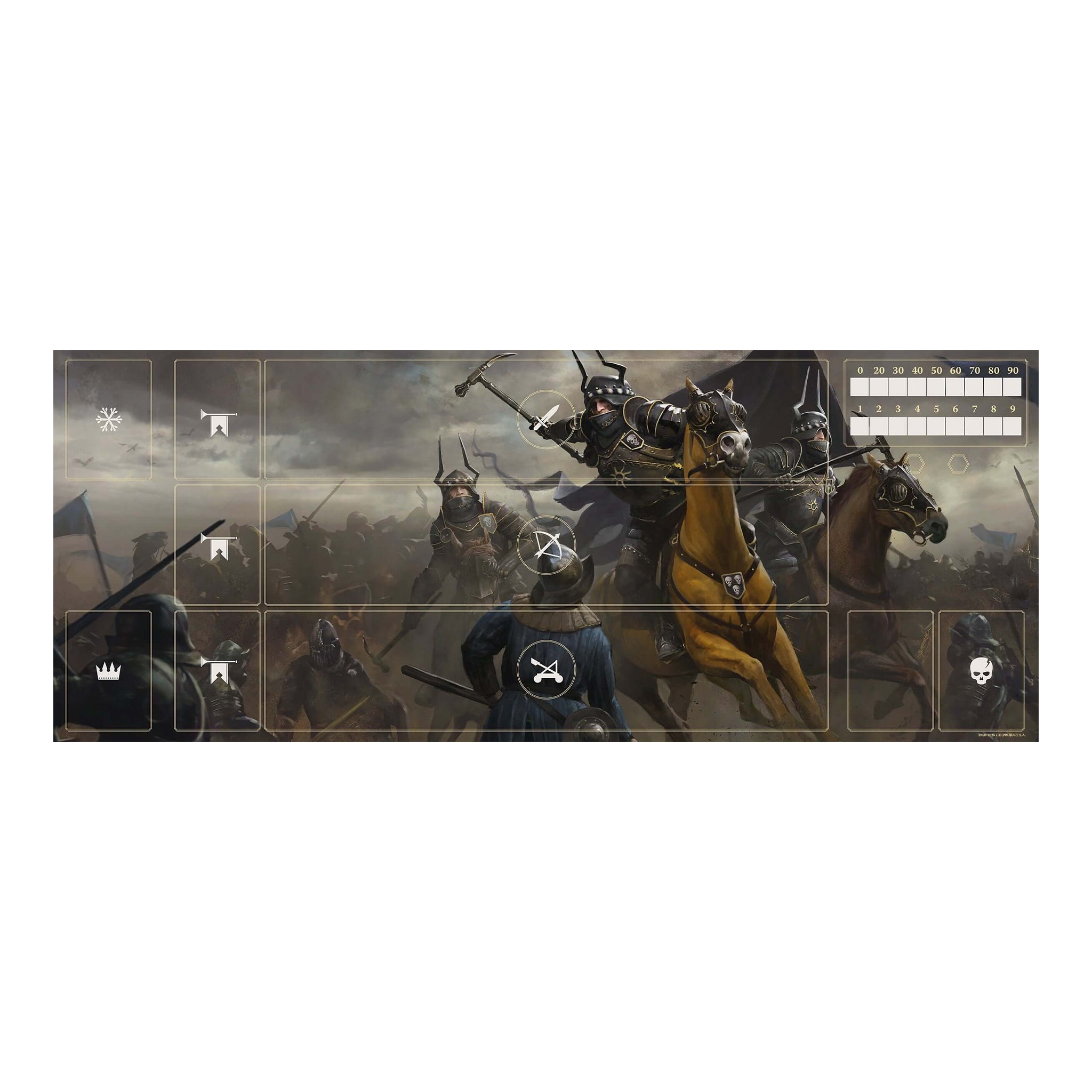 The Wichter Playmat - Gwent Nilfgaard