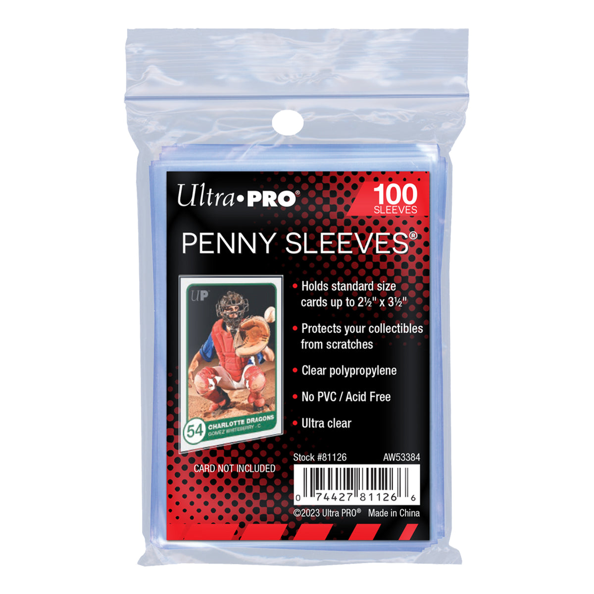 Ultra Pro - Penny Sleeves (100 Sleeves)