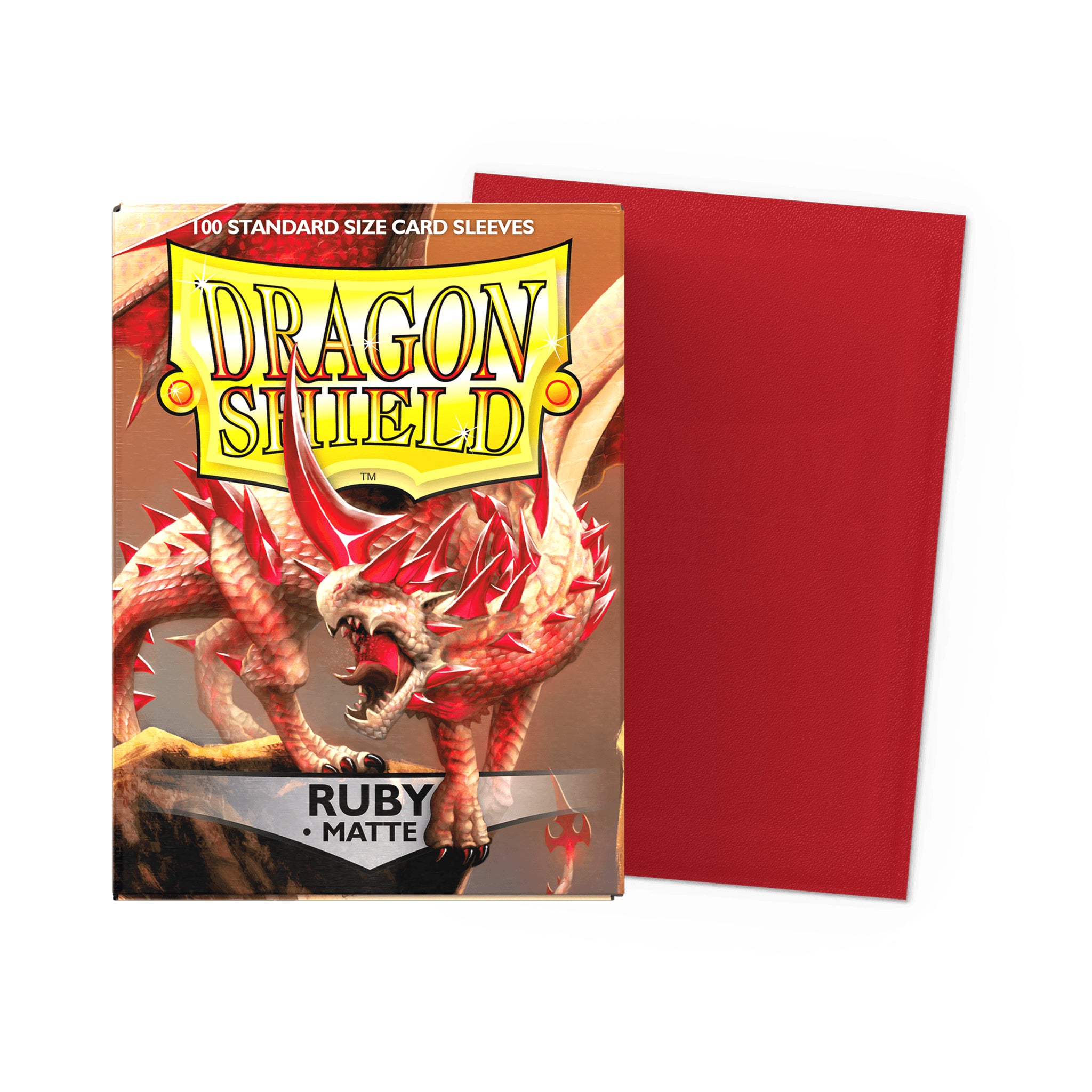 Dragon Shield - Matte Sleeves - Ruby