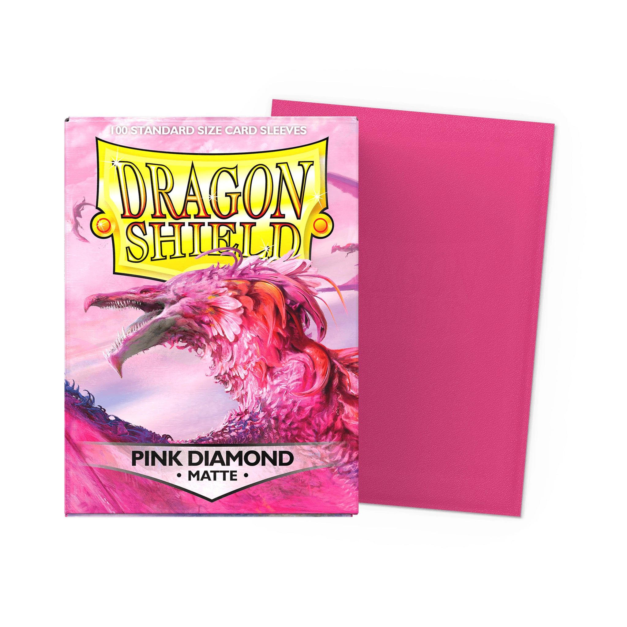 Dragon Shield - Matte Sleeves - Pink Diamond