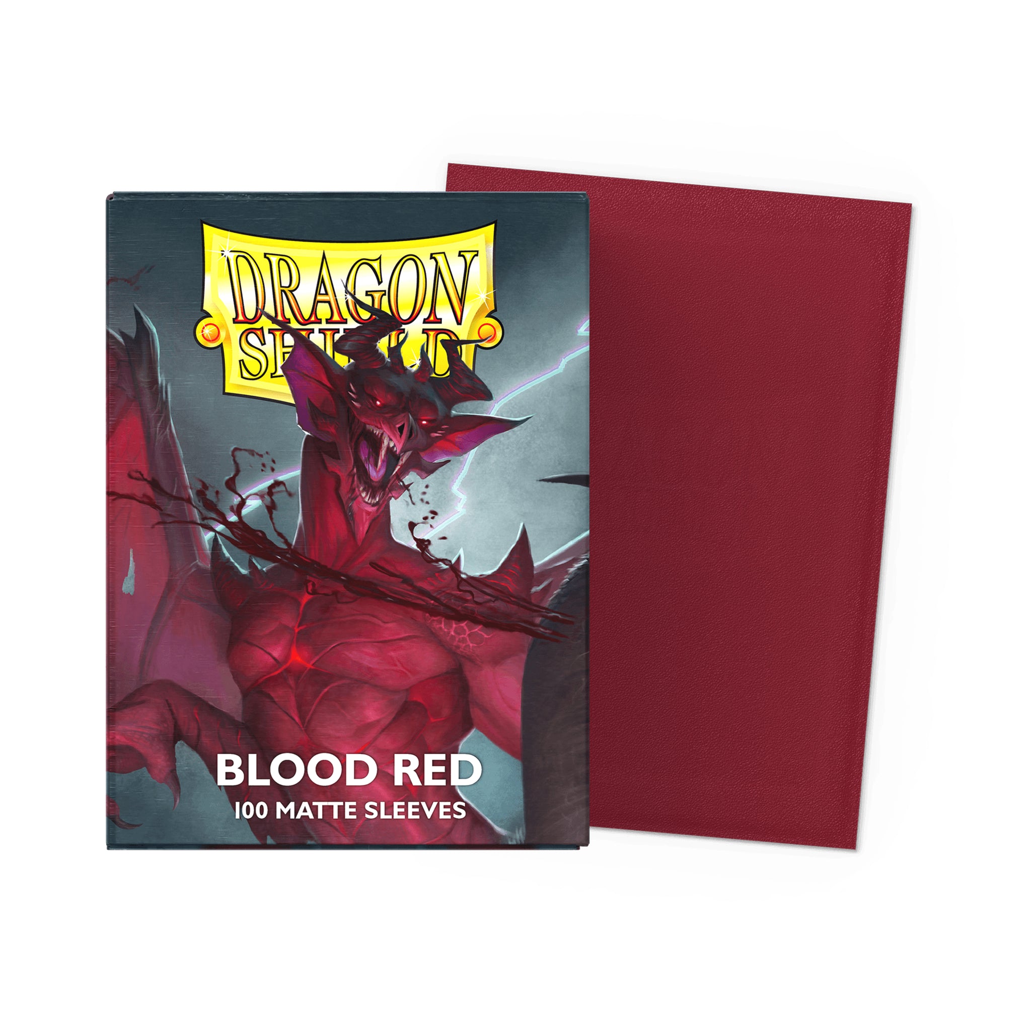 Dragon Shield - Matte Sleeves - Blood Red