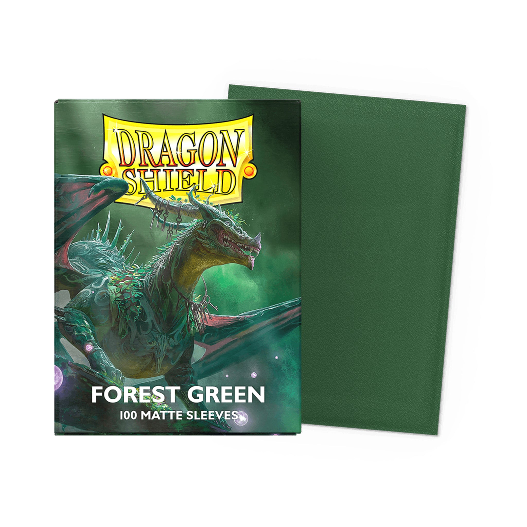 Dragon Shield - Matte Sleeves - Forest Green