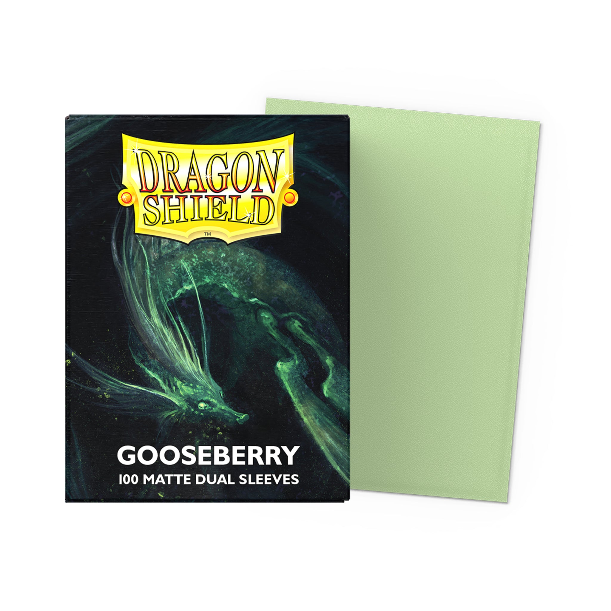 Dragon Shield - Matte Dual Sleeves - Gooseberry