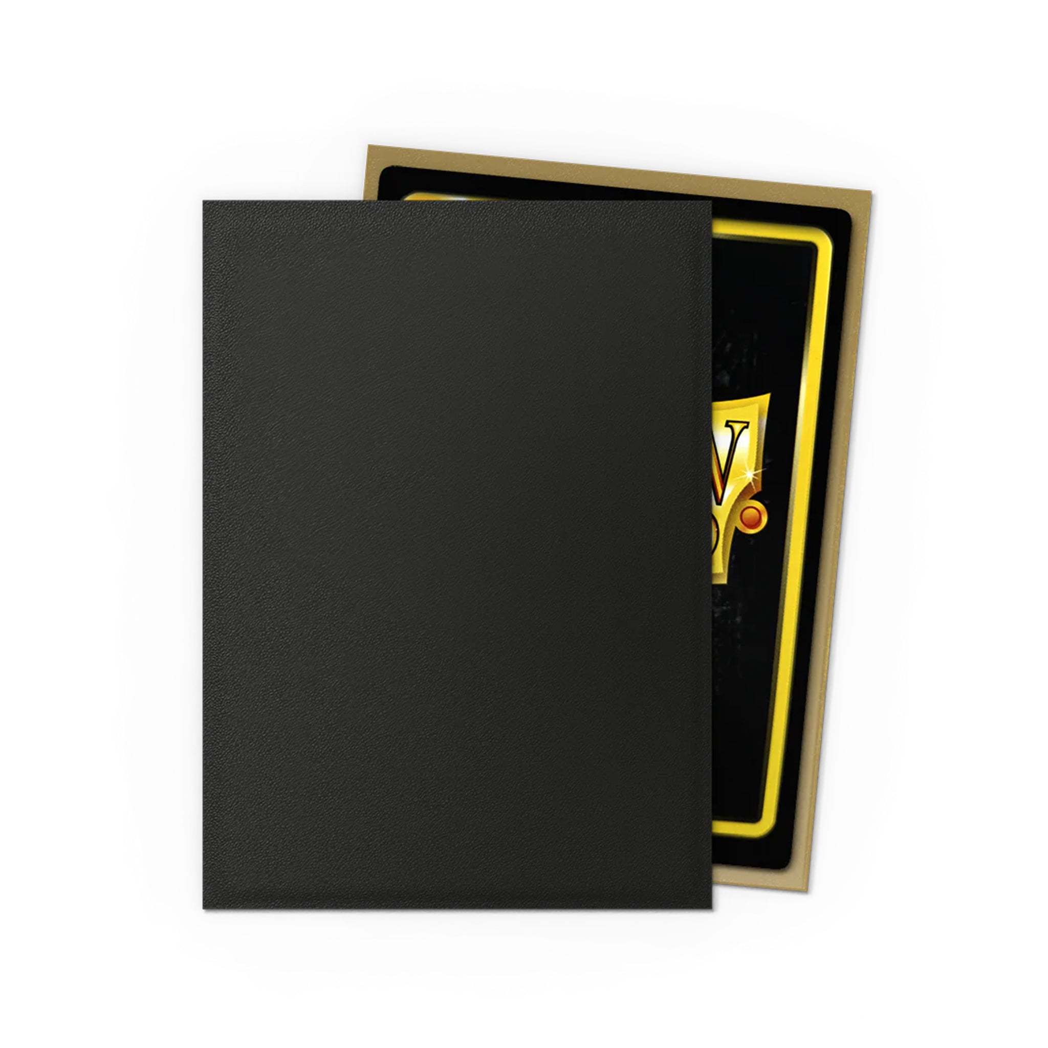Dragon Shield - Matte Dual Sleeves - Black & Gold