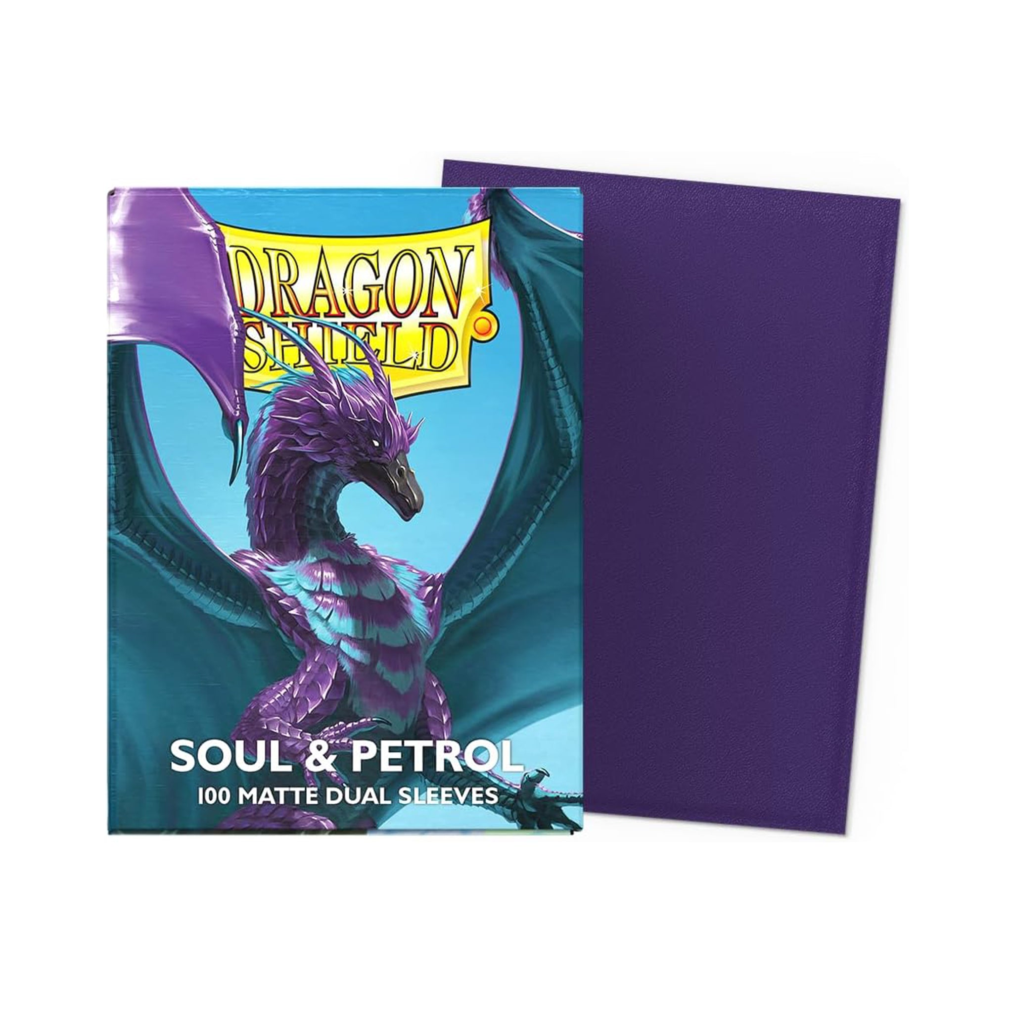 Dragon Shield - Matte Dual Sleeves - Soul & Petrol
