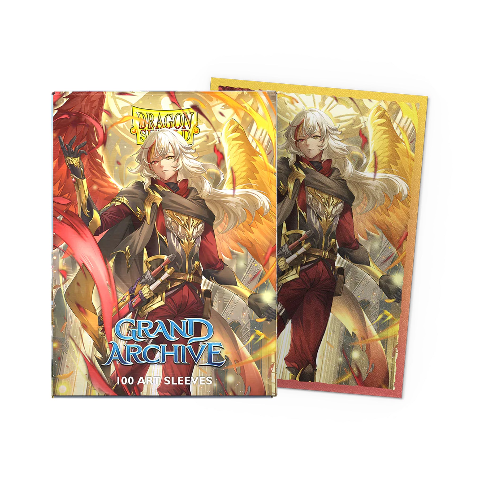 Dragon Shield - Matte Dual Art Sleeves - Azrael, Archangel of Materia